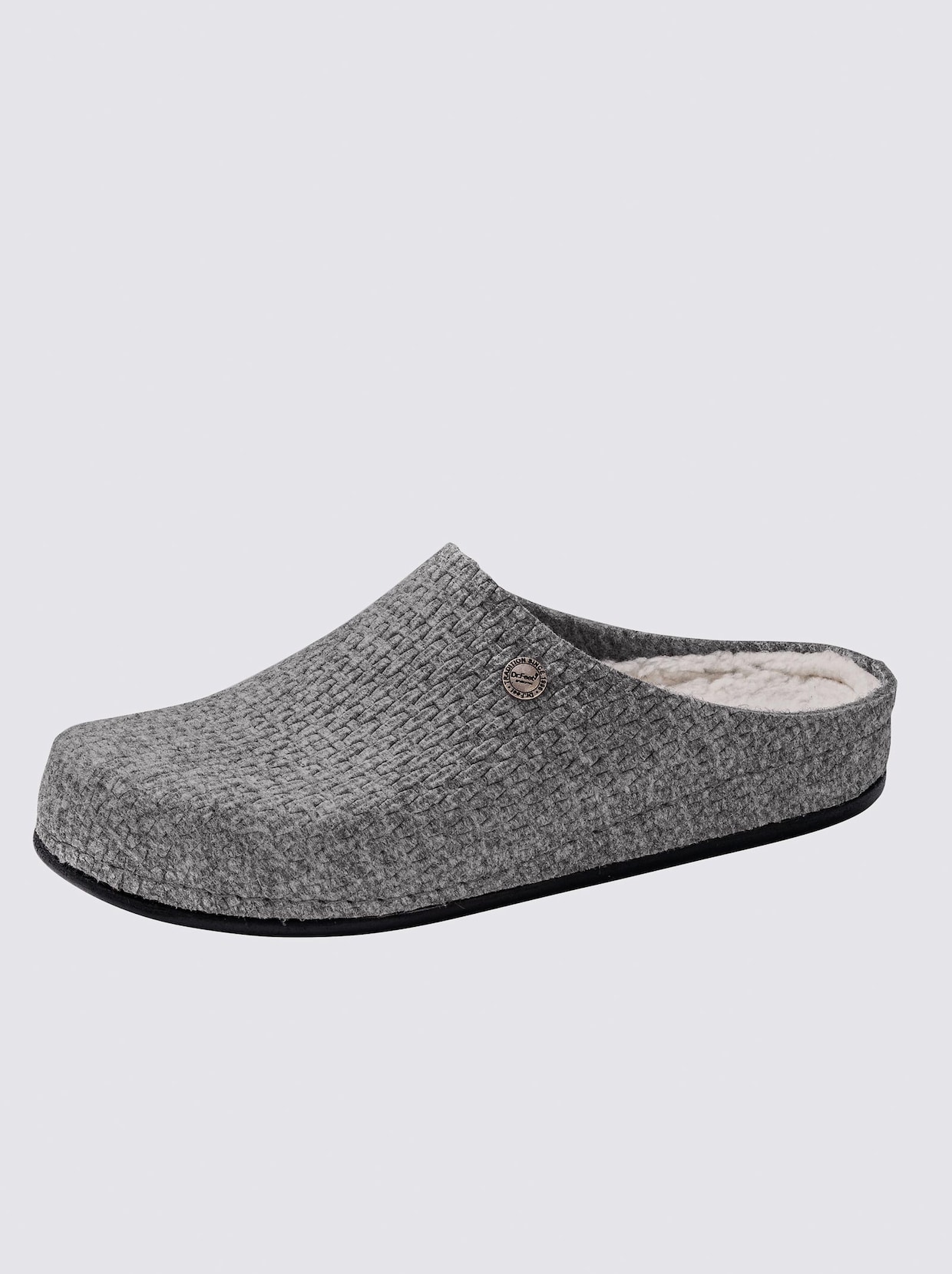 Dr. Feet Hausschuhe - grau
