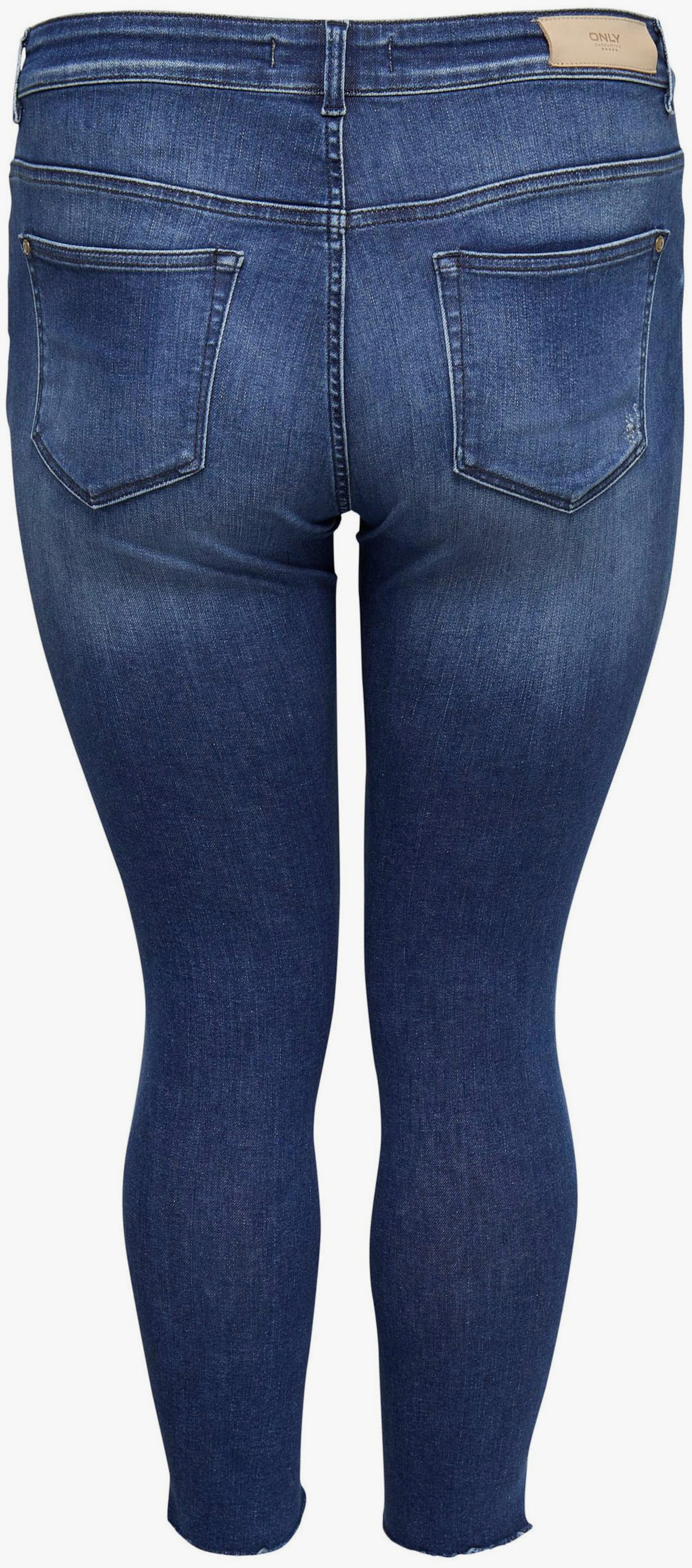 Skinny-fit-Jeans - blue-used