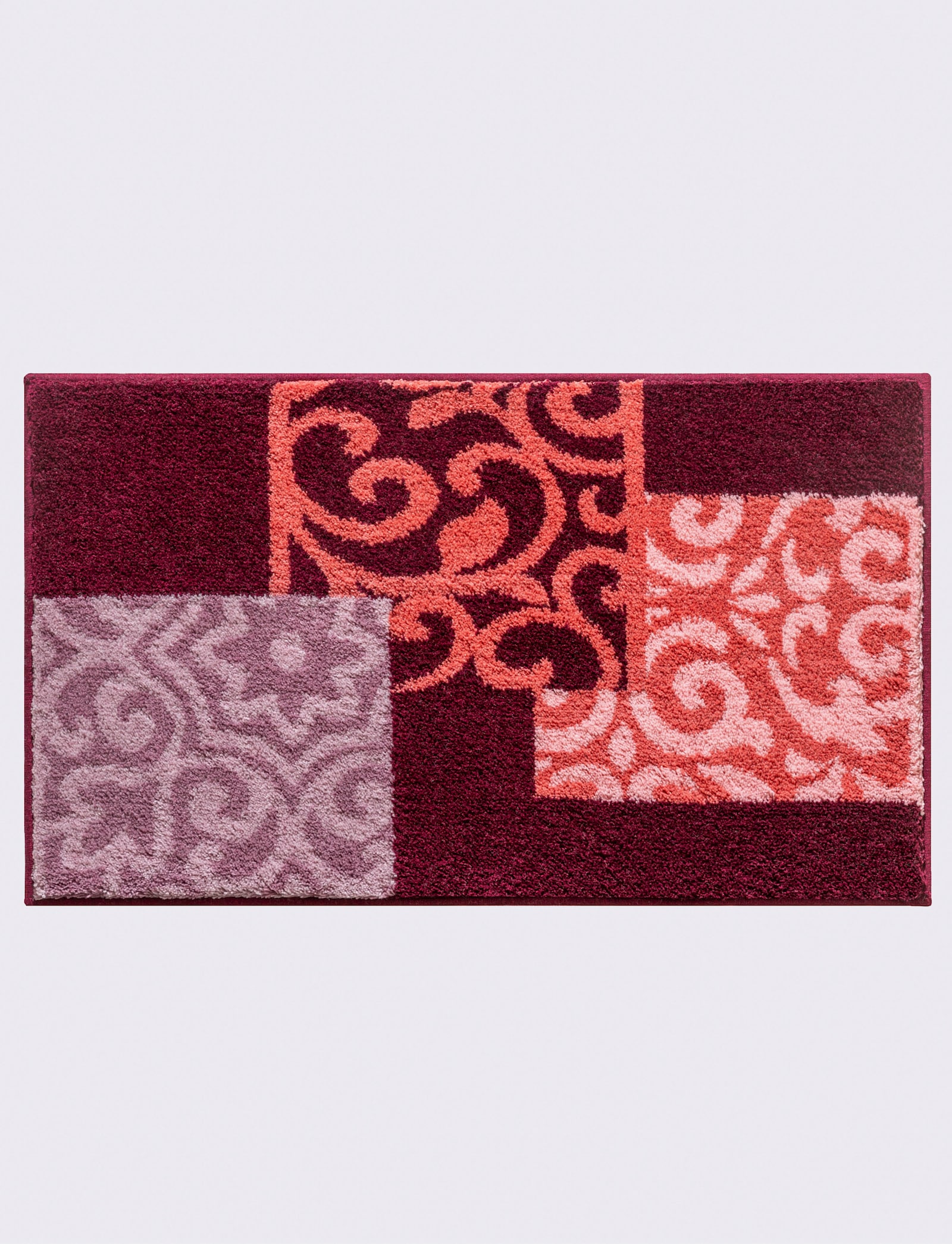 Grund Badmat - bordeaux/fuchsia