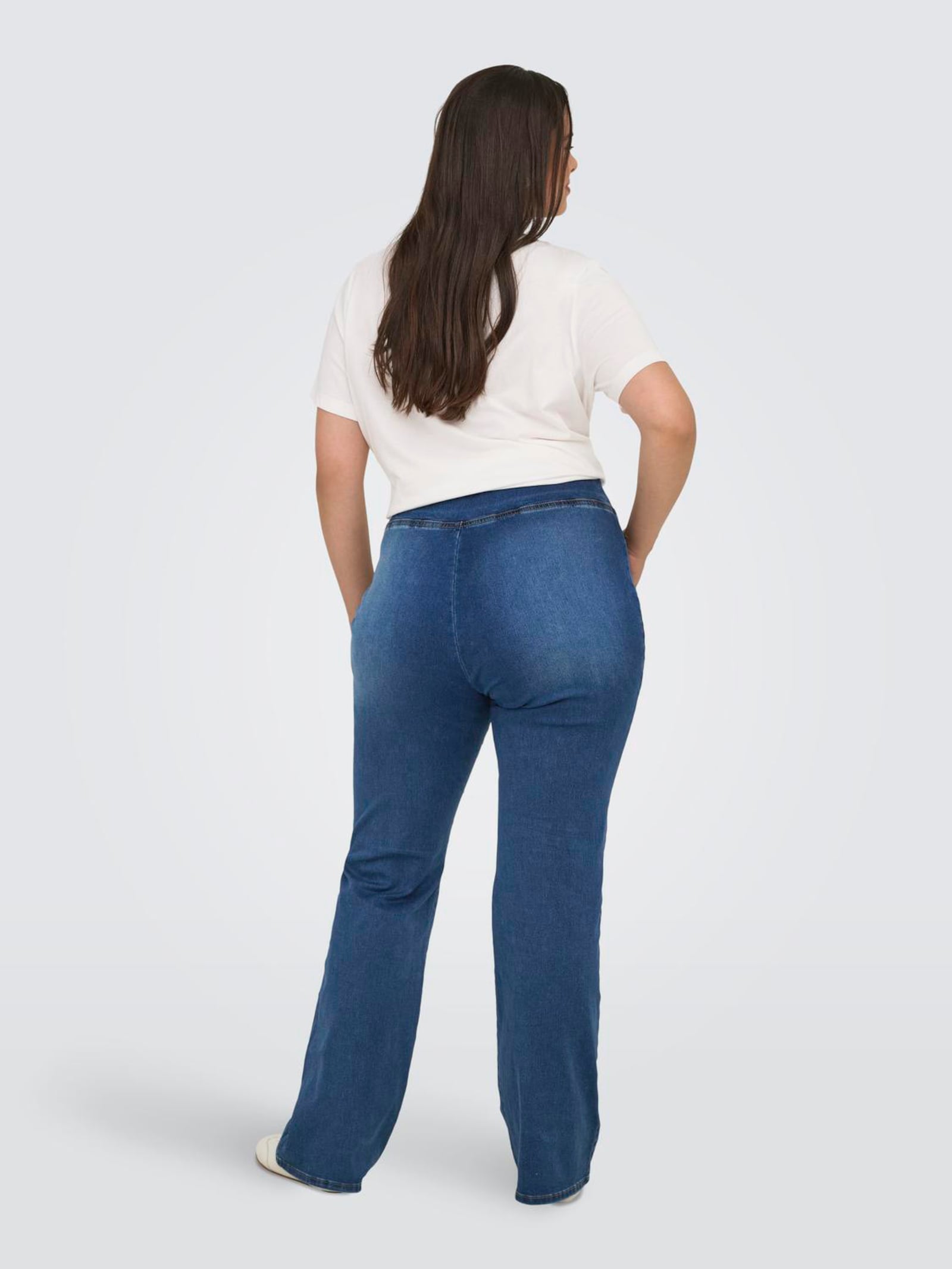 ONLY CARMAKOMA Jeansleggings - medium blue denim