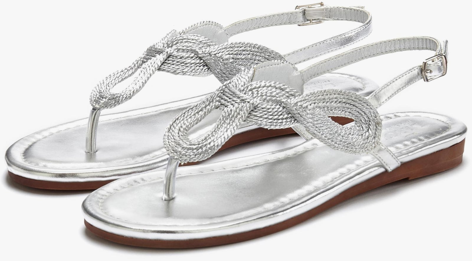 LASCANA Zehentrenner - silberfarben