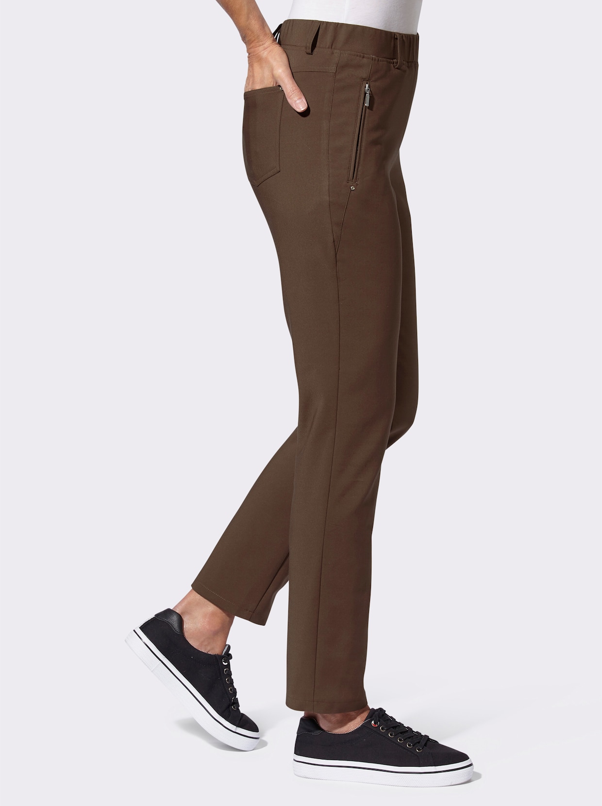 Comfortbroek - chocolade