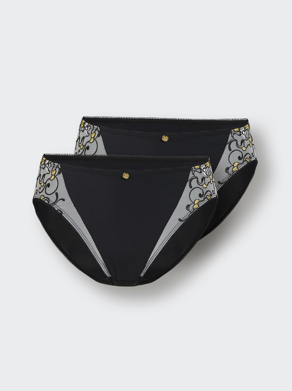 wäschepur Panty - couleur ivoire-noir