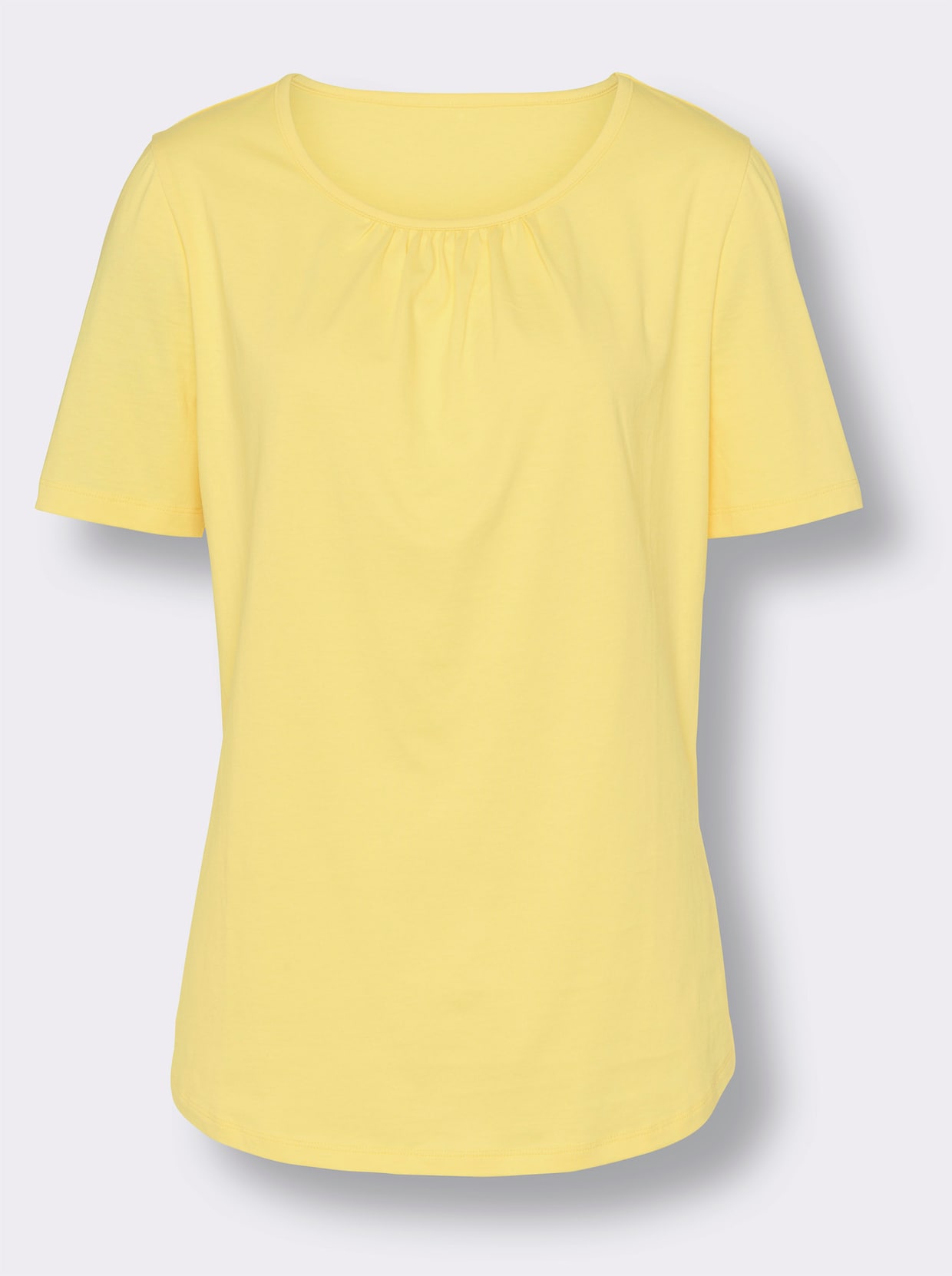 Tričko pro volný čas - citronová