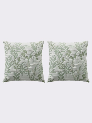 heine home Tagesdecke - natur-grün