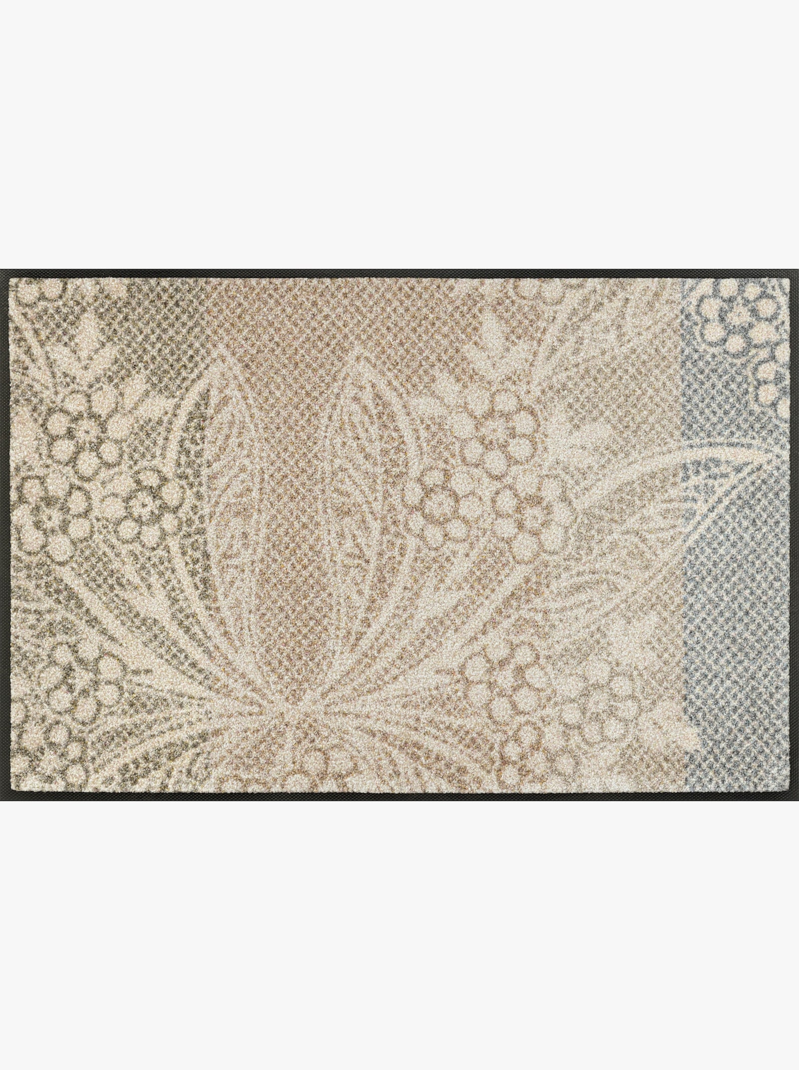 wash+dry by Kleen-Tex Fußmatte - taupe-ecru-gemustert