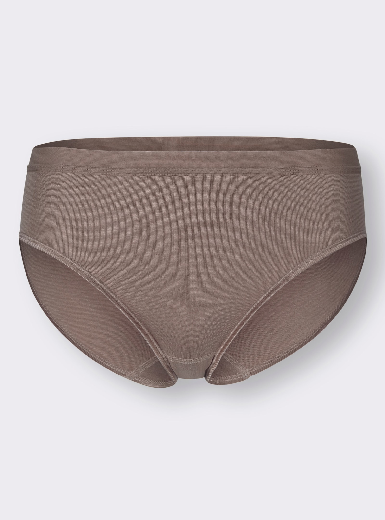 wäschepur Kalhotky s elastickými lemy - taupe