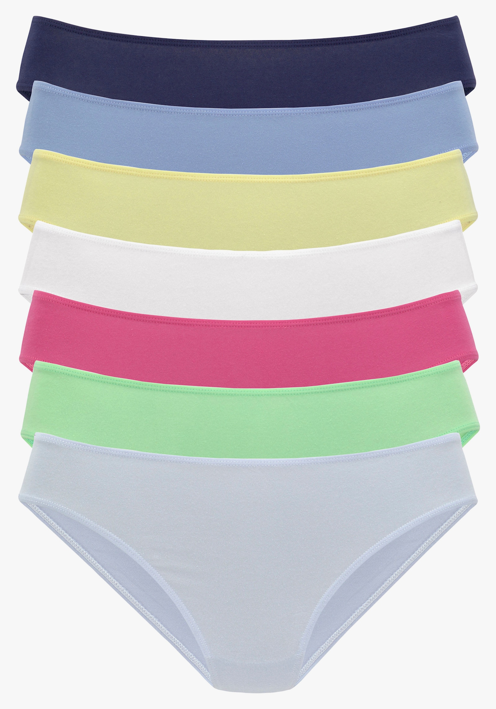 Vivance Jazz-Pants Slips - hellblau, hellgrün, pink, weiß, gelb, blau, dunkelblau