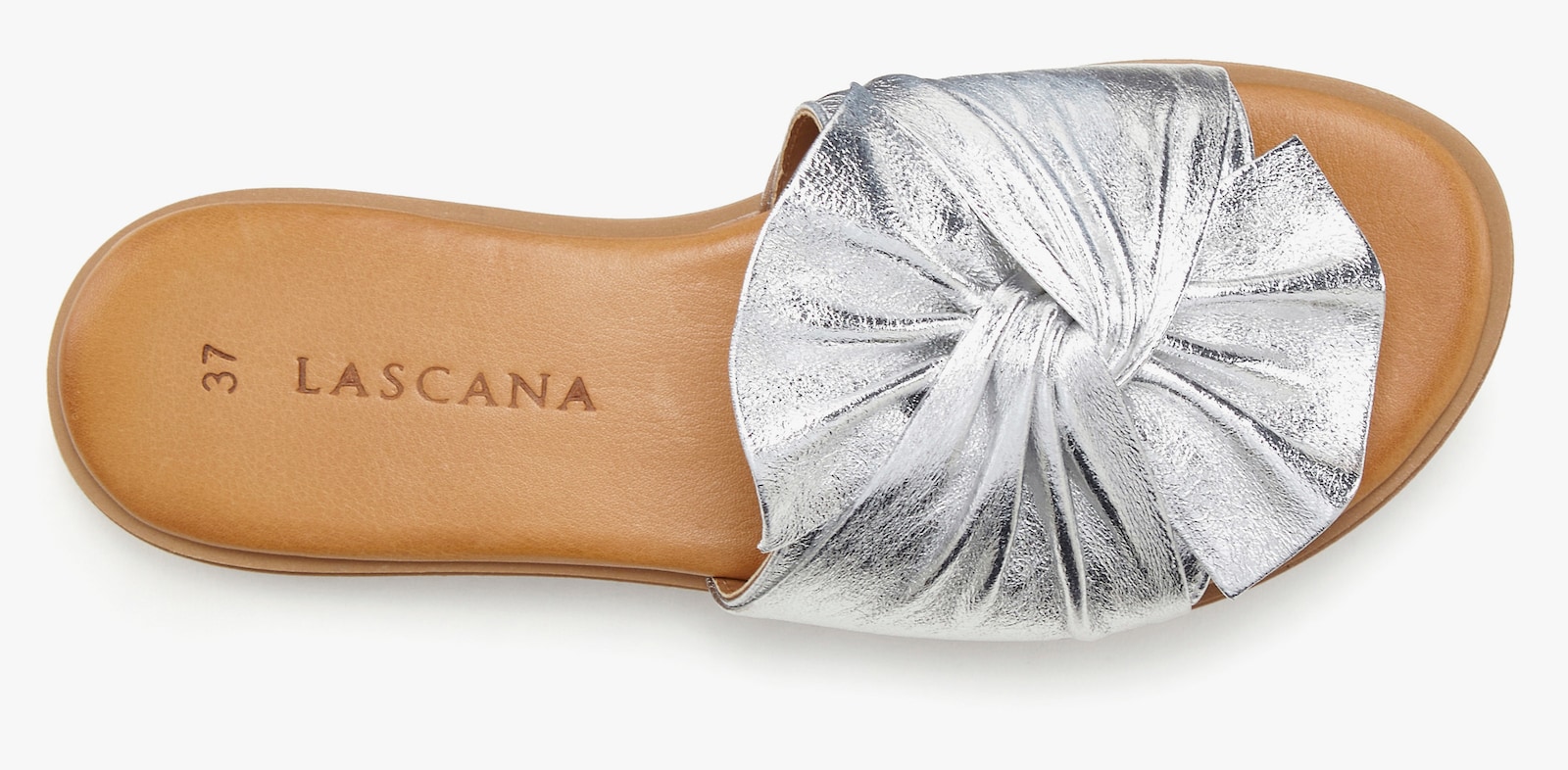 LASCANA Pantolette - silberfarben