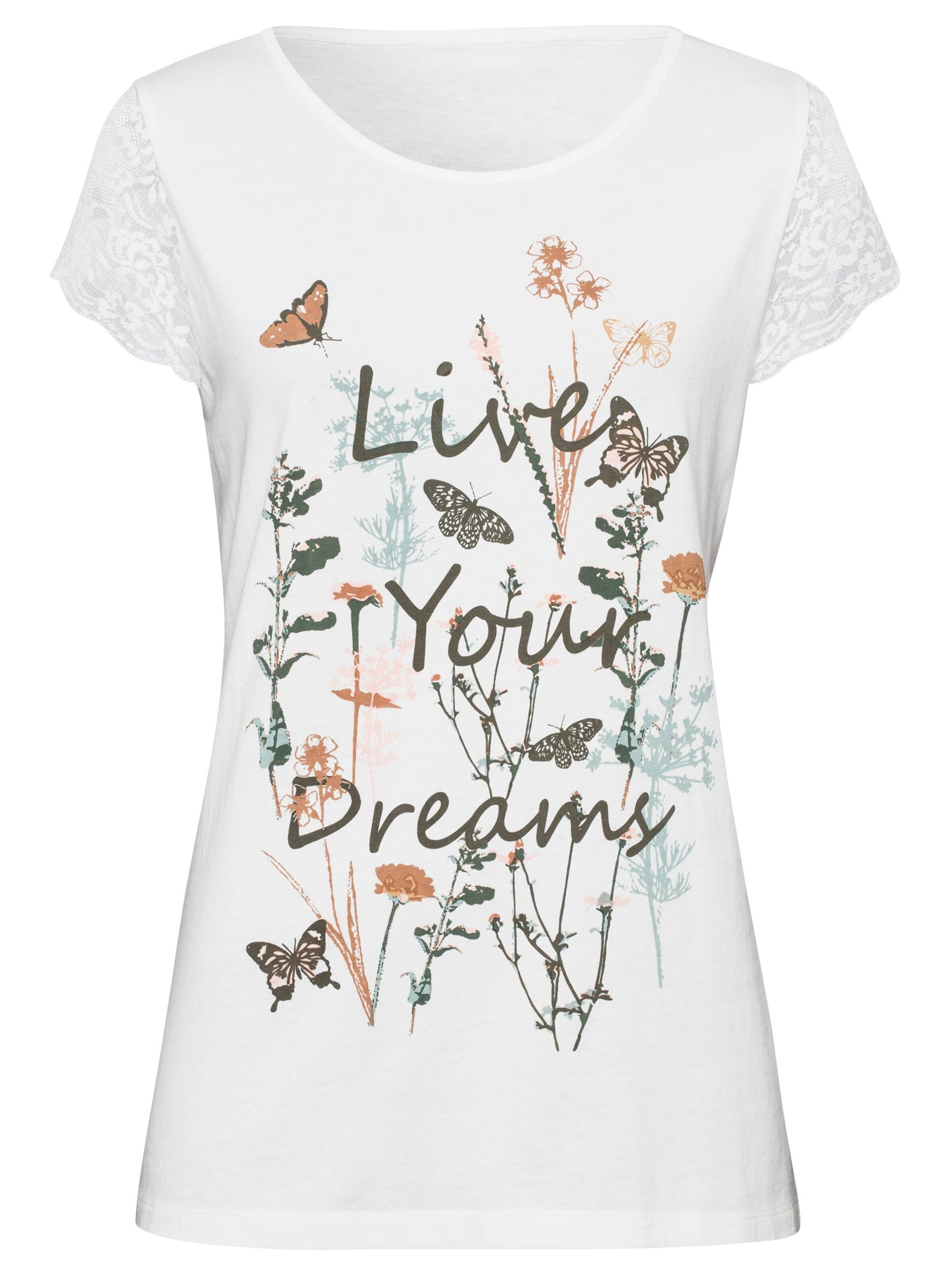 Shirt - weiß-bedruckt