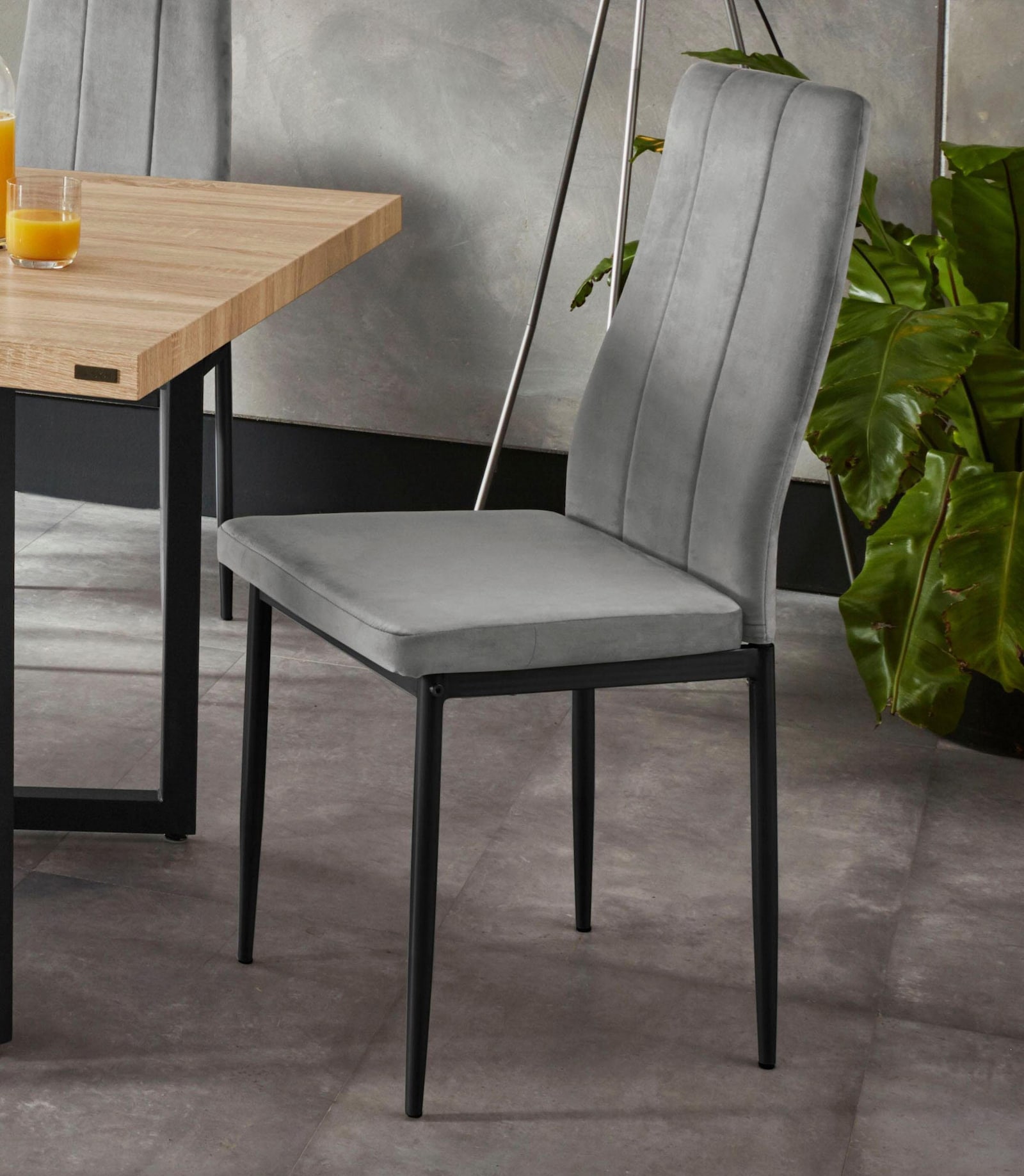 OTTO home Esszimmerstuhl - grau