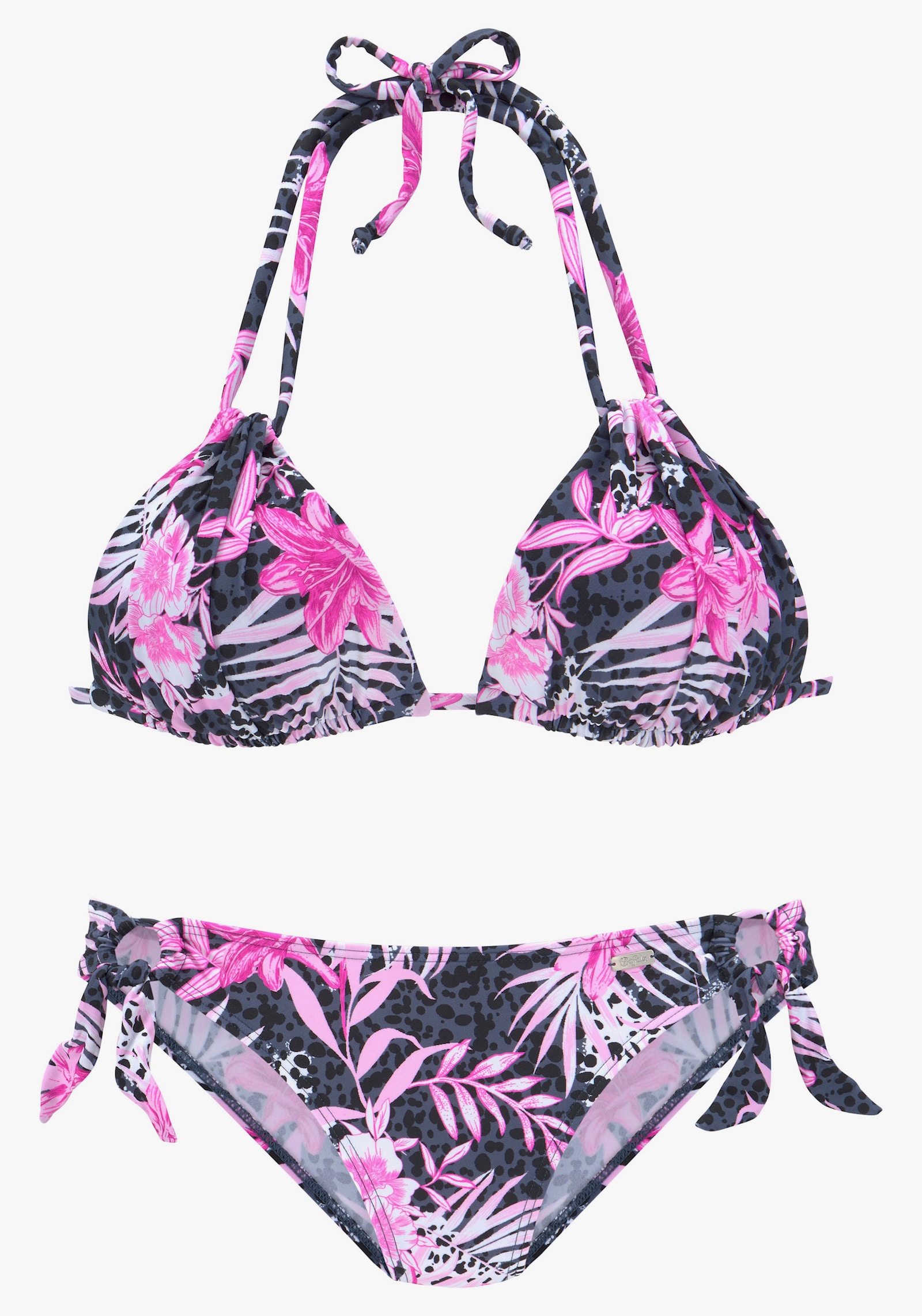 Buffalo Triangel-Bikini - marine-pink