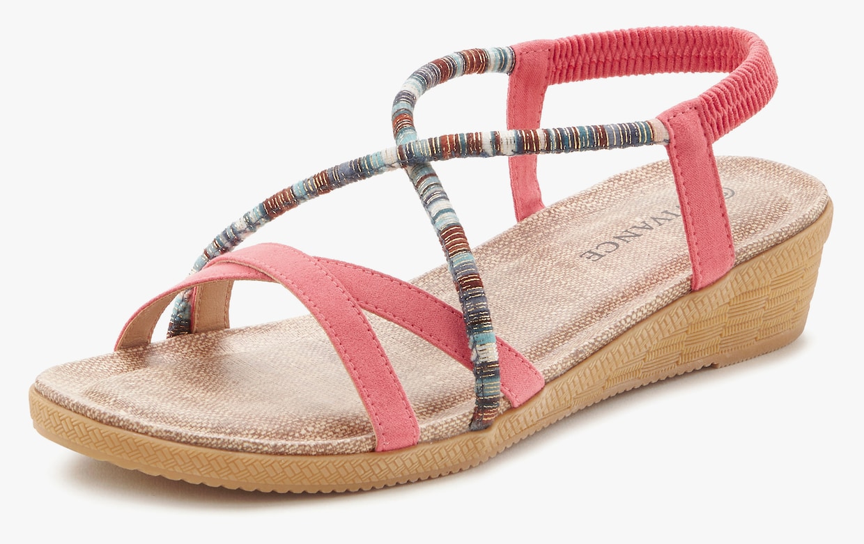 Vivance sandalen - koraal