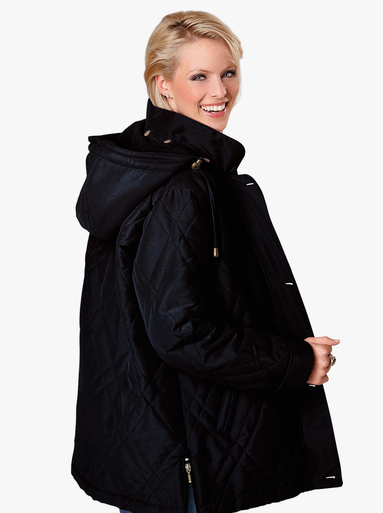 Outdoorjacke - schwarz