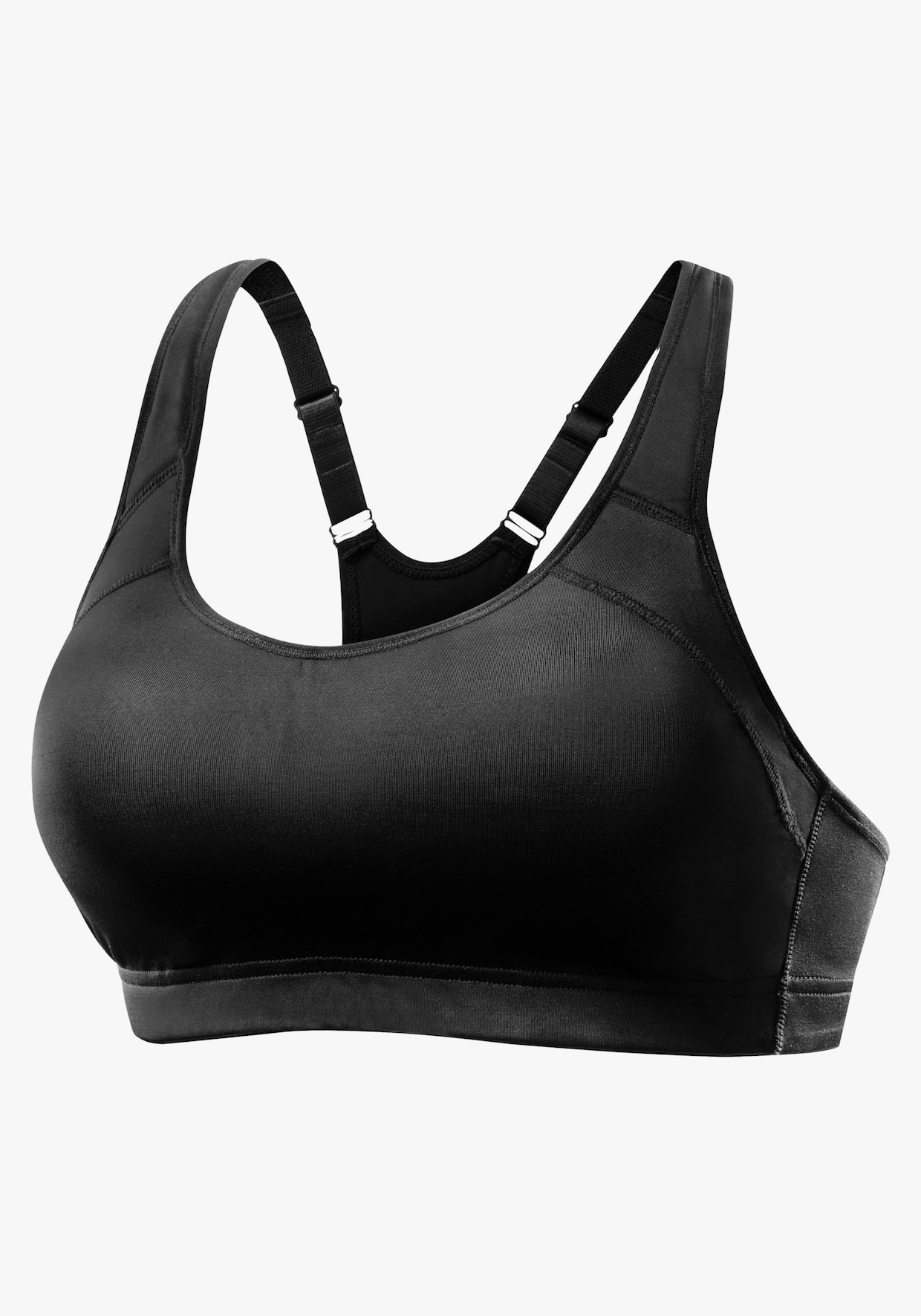 LASCANA ACTIVE Sportbeha - zwart