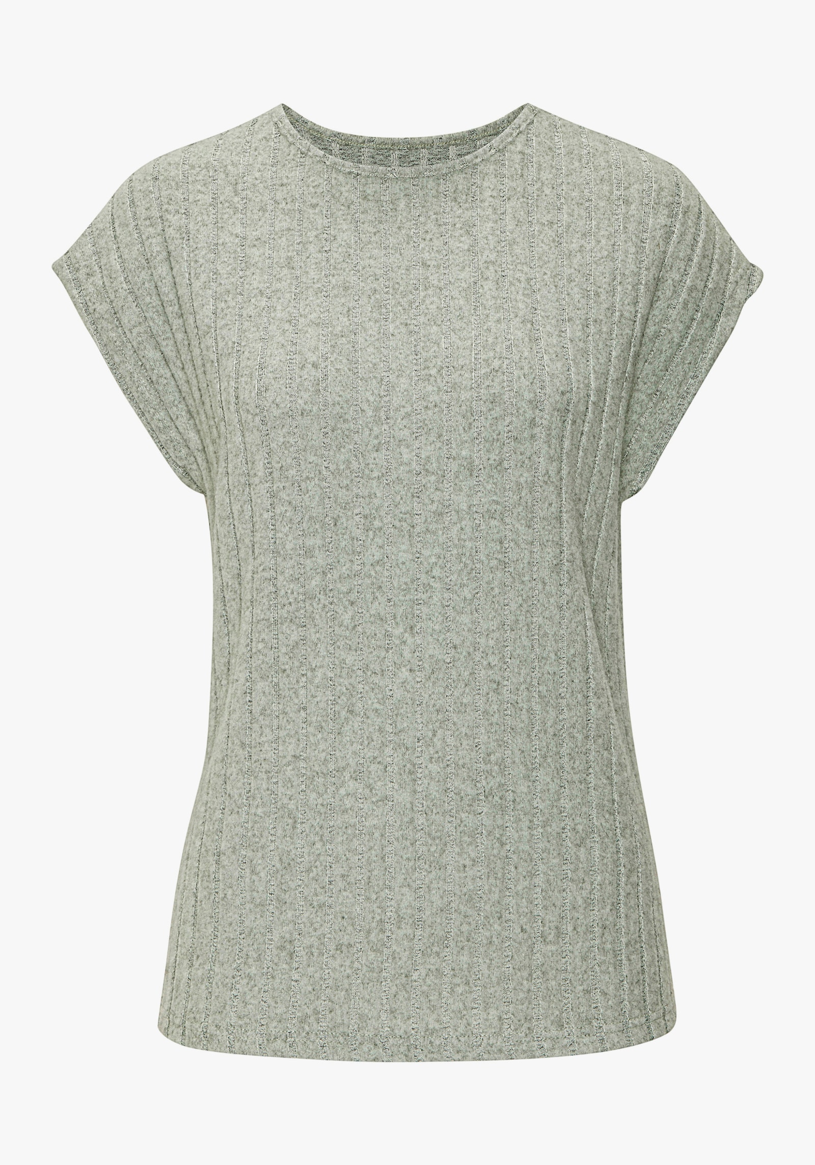 Vivance Kurzarmshirt - salbeigrün meliert