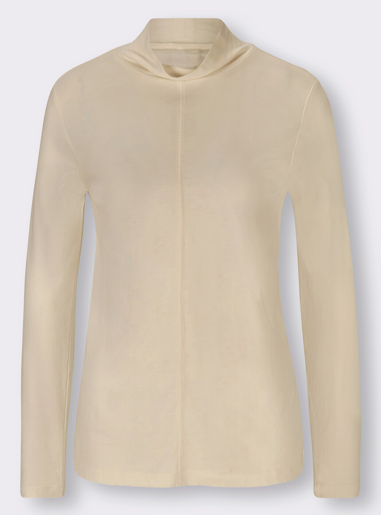 heine Shirt met lange mouwen - zand
