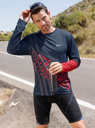 Catamaran Sports Funktionsshirt - dunkelblau-bedruckt