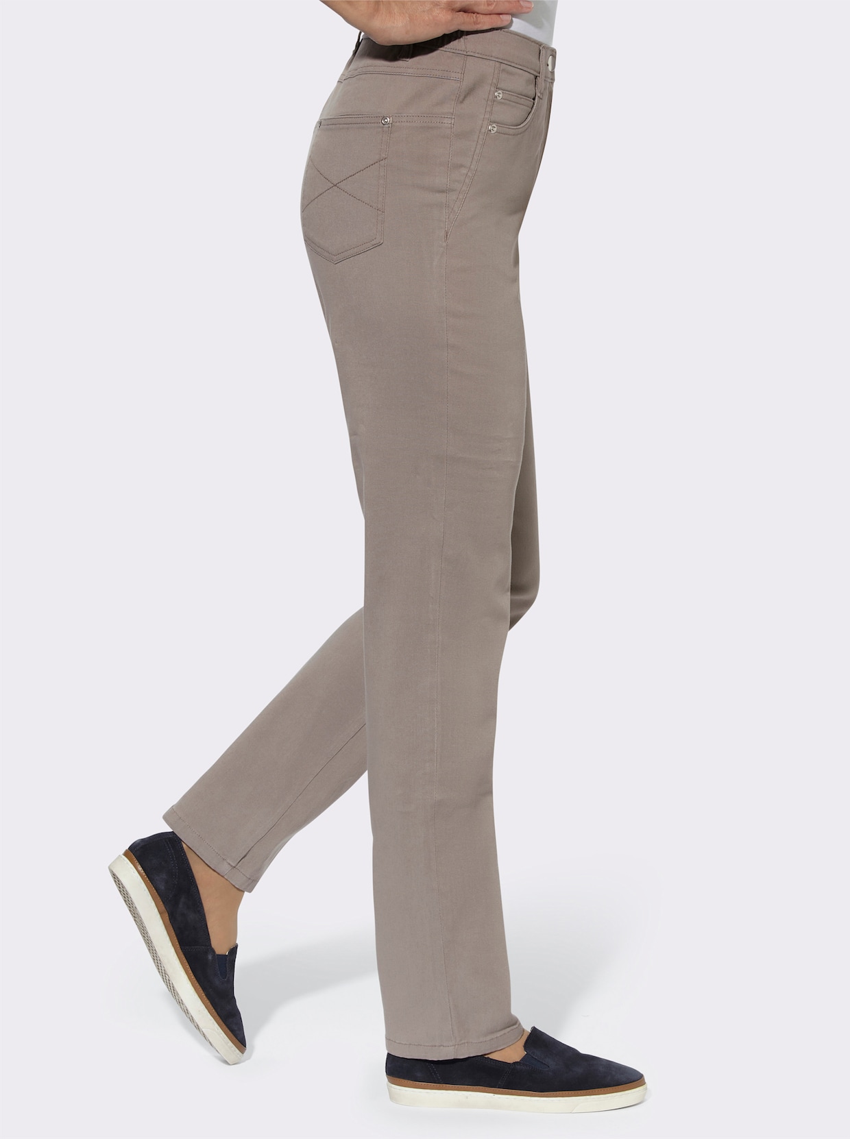 5-Pocket-Jeans - taupe
