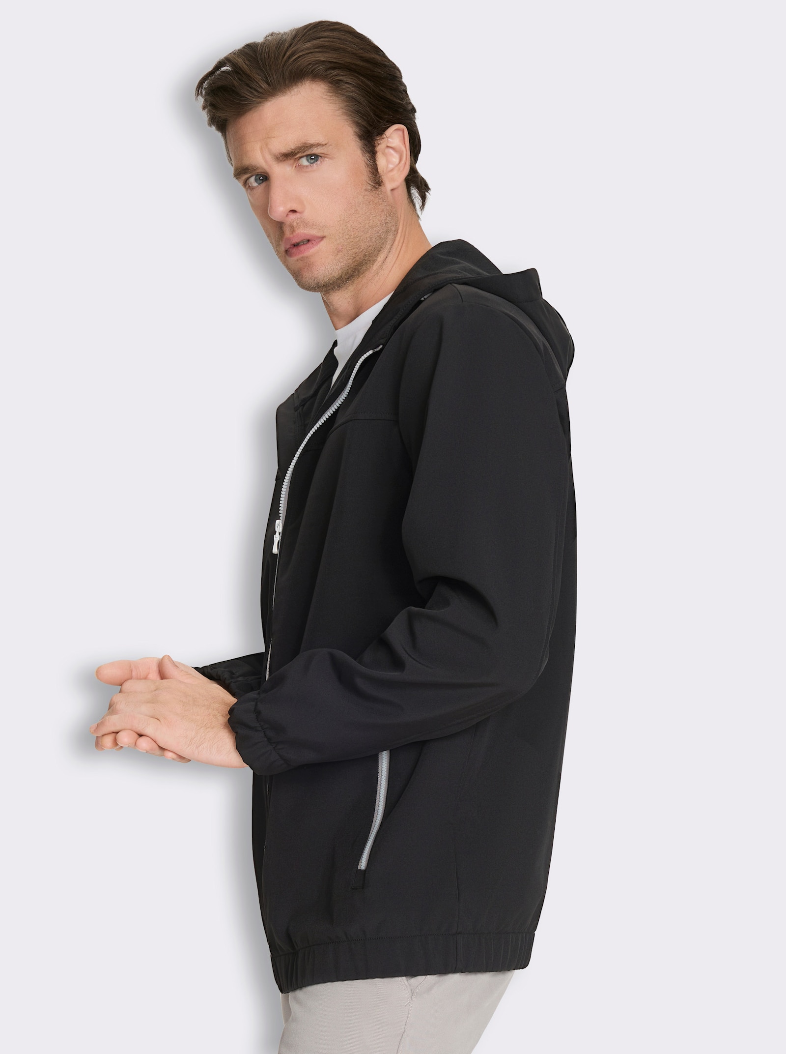 Marco Donati Softshelljacke , wind- und wasserabweisend - schwarz