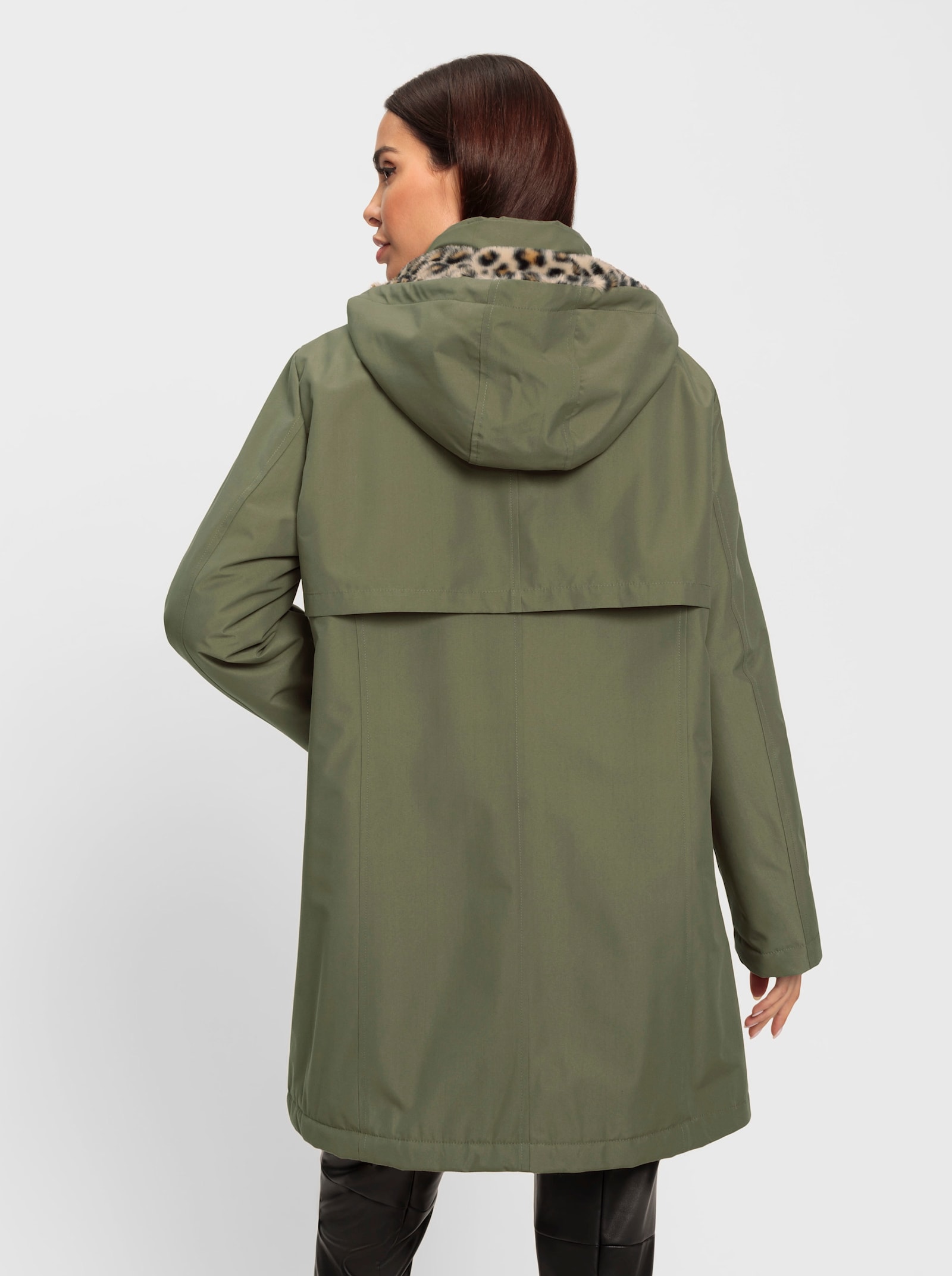 heine Funktionsparka mit Leo-Futter - khaki