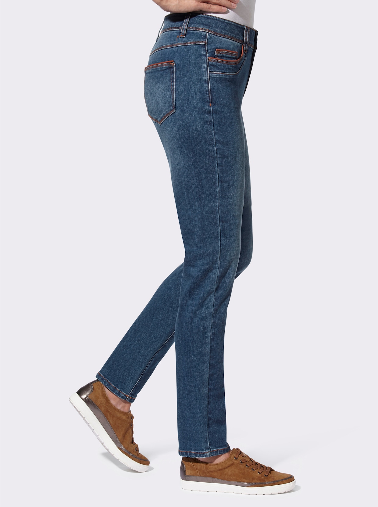 Jeans - blue-stone-washed