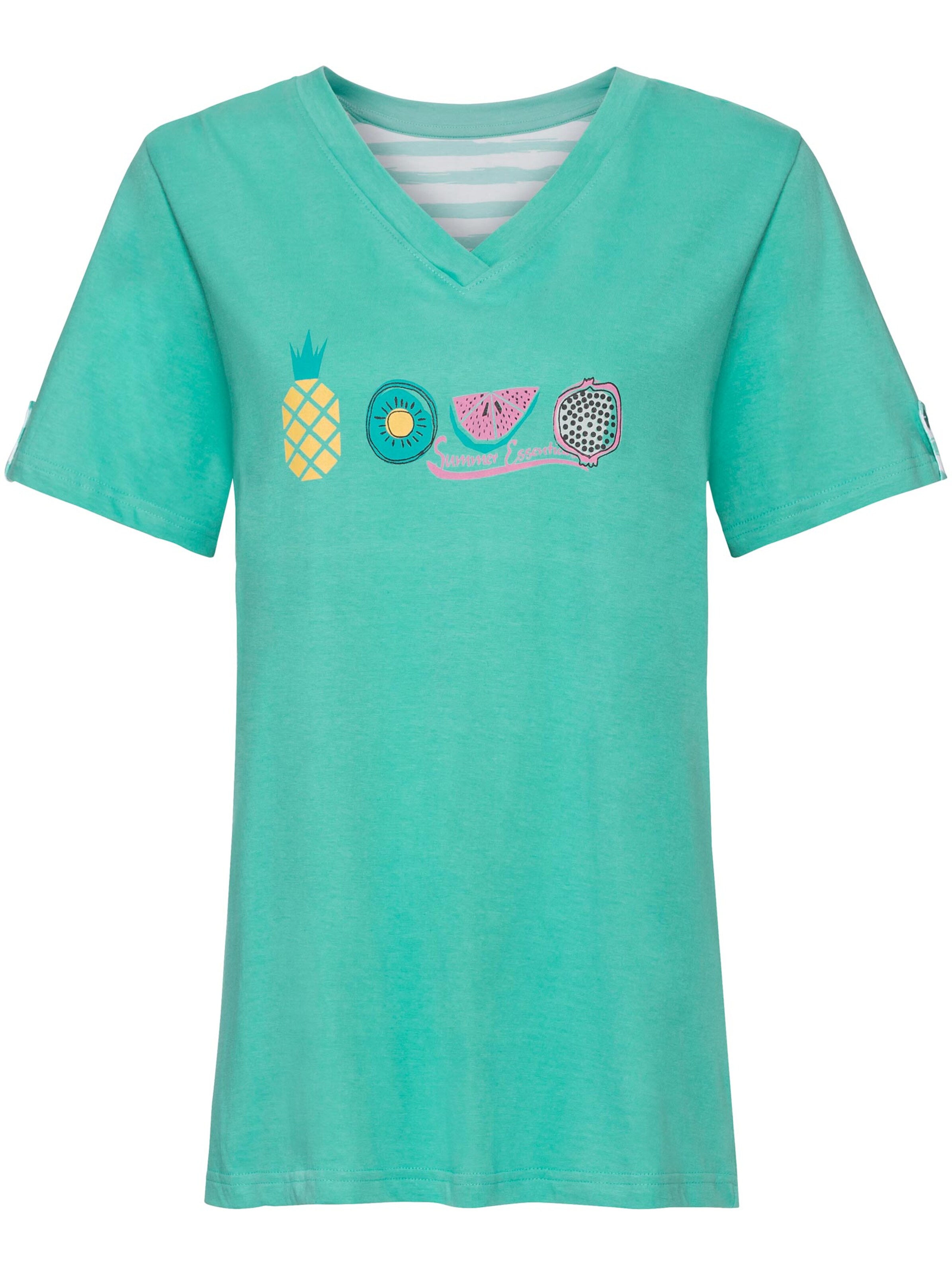 Comtessa Capri-Anzüge - grün + grün-geringelt