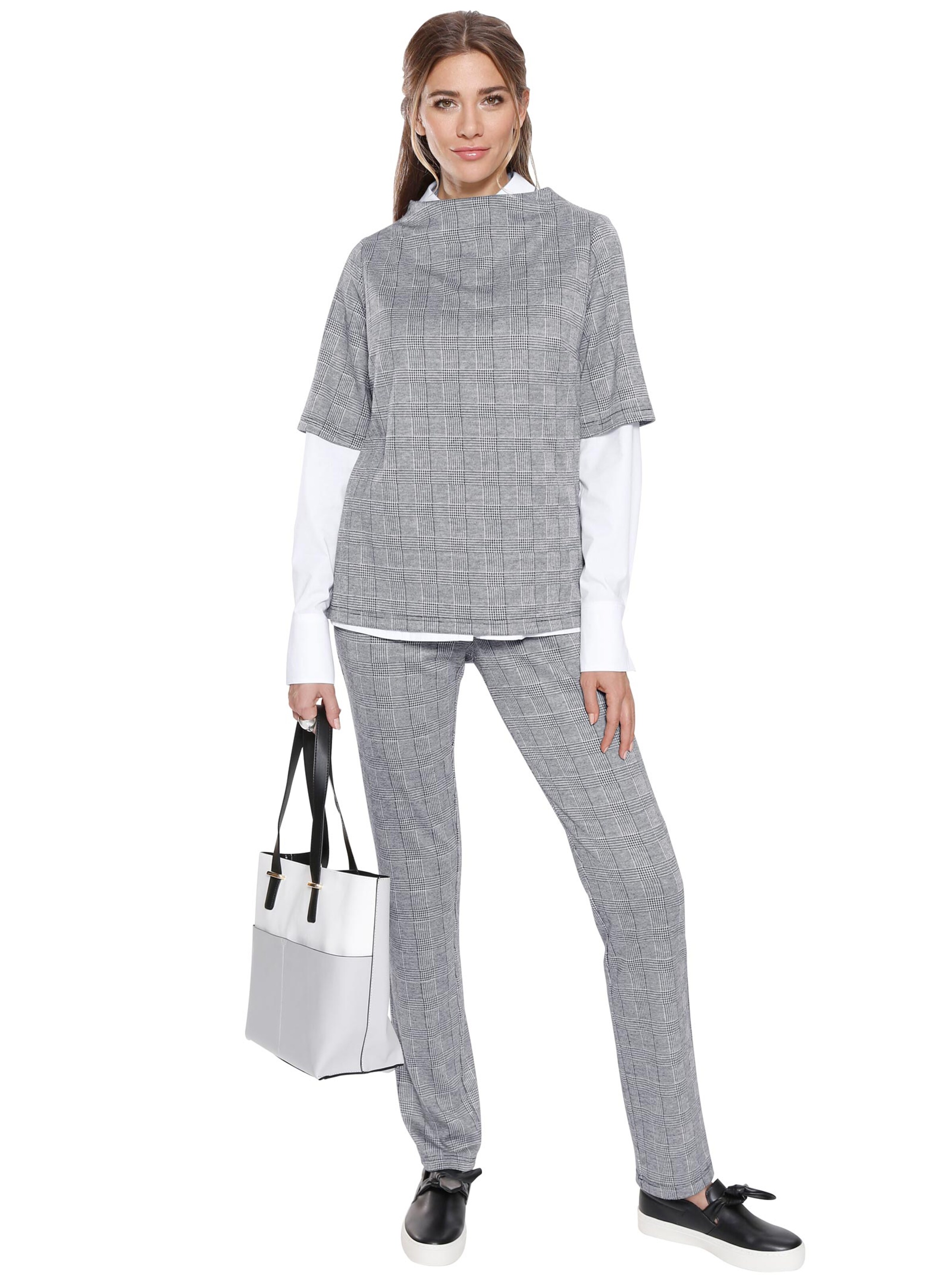 Shirt - schwarz-weiß