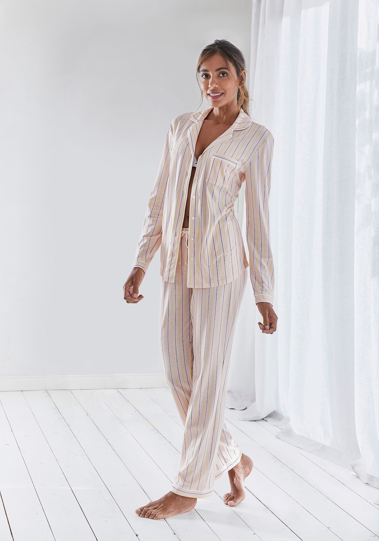 s.Oliver Pyjama - hellrosa-allover