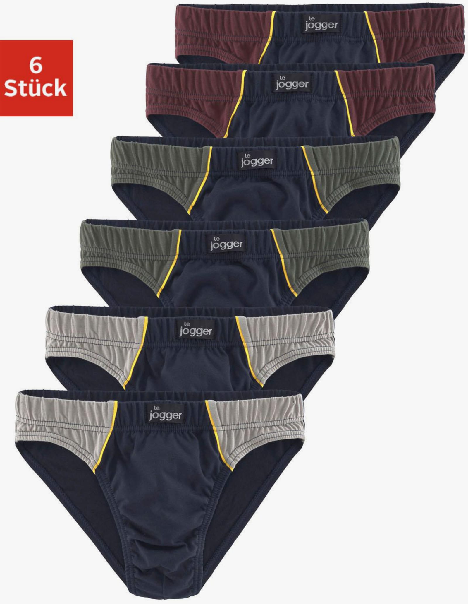 le jogger Slip - marine, grau