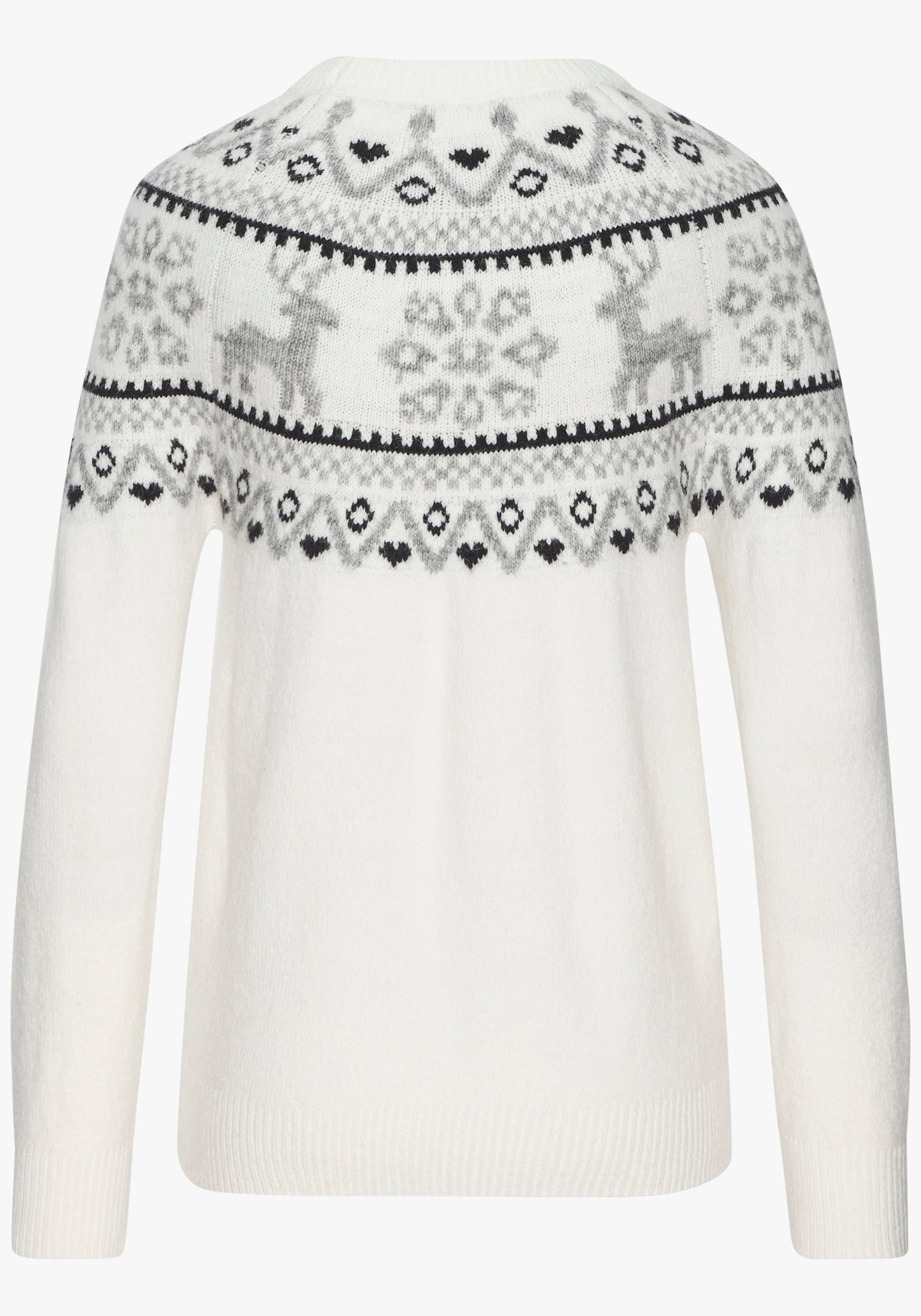 LASCANA Norwegerpullover - weiß
