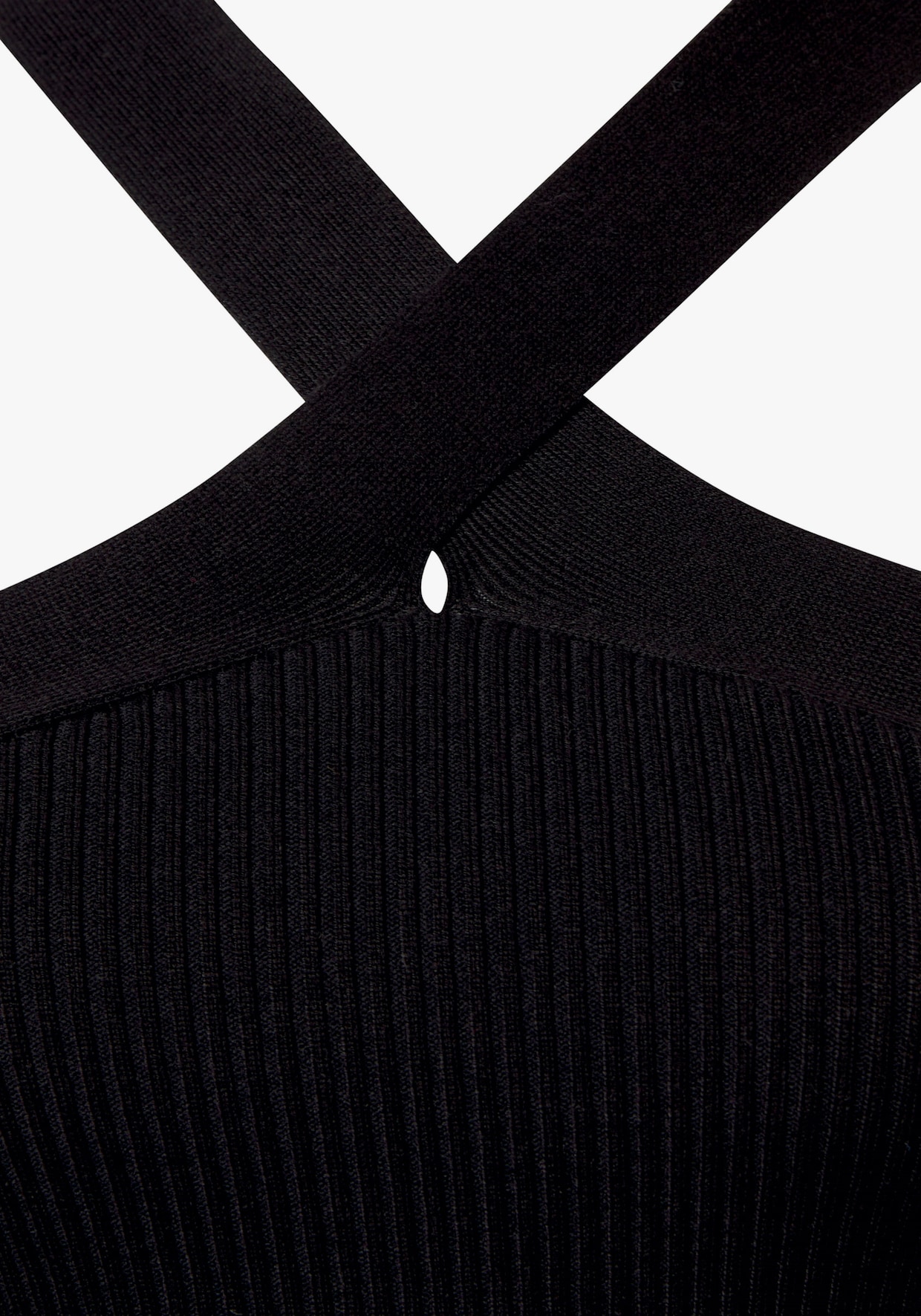LASCANA Débardeur en tricot - noir