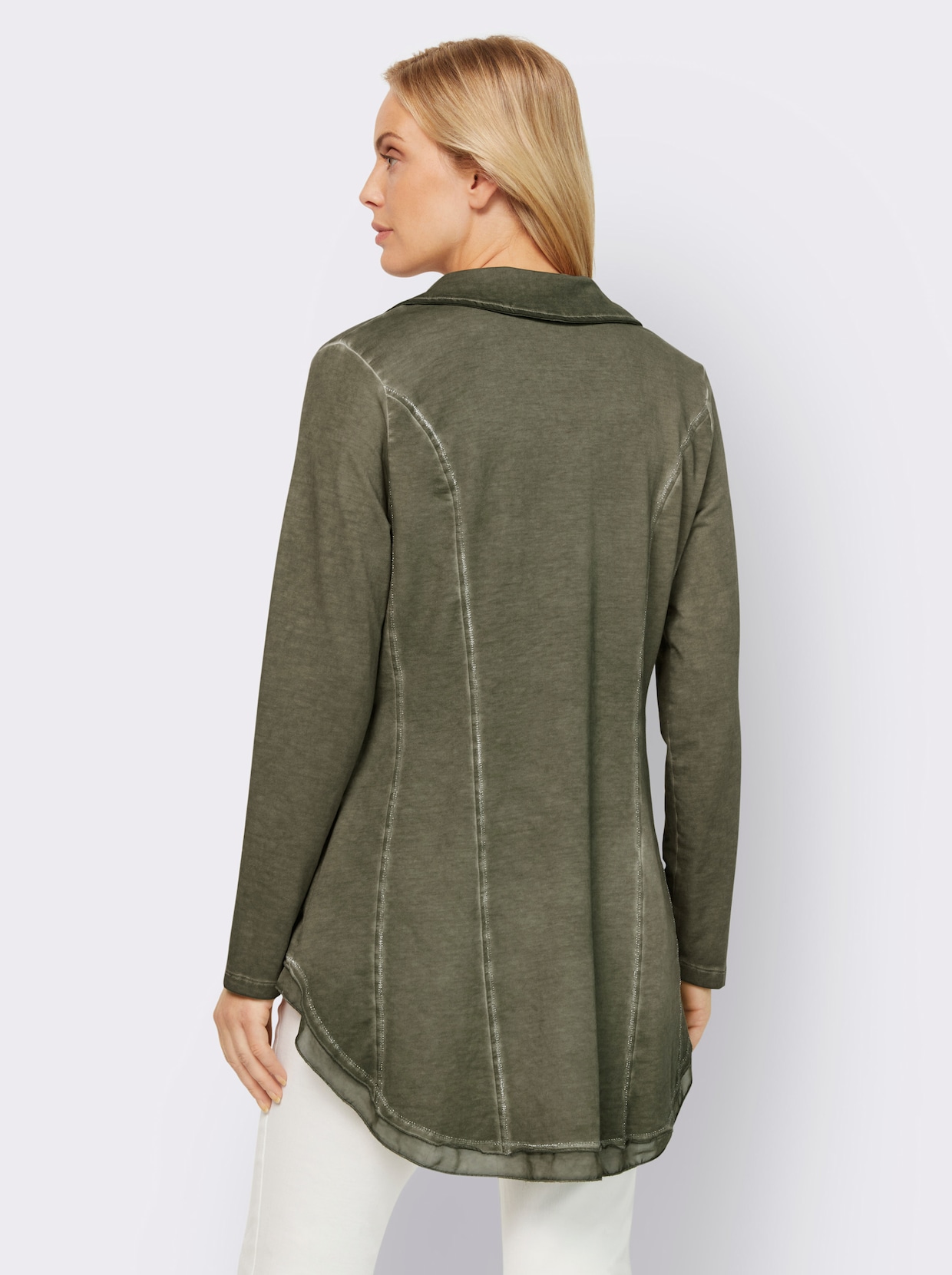 heine Blazer long - kaki