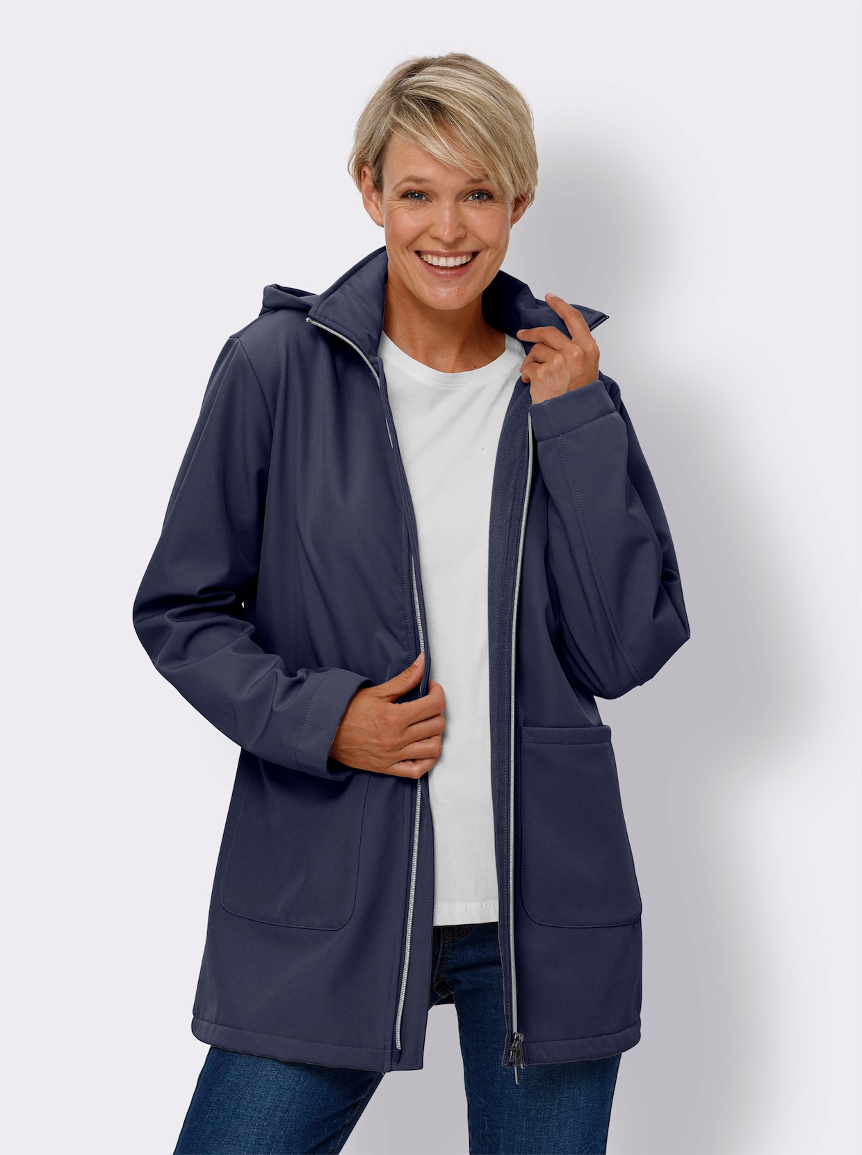 Softshell-jack - marine