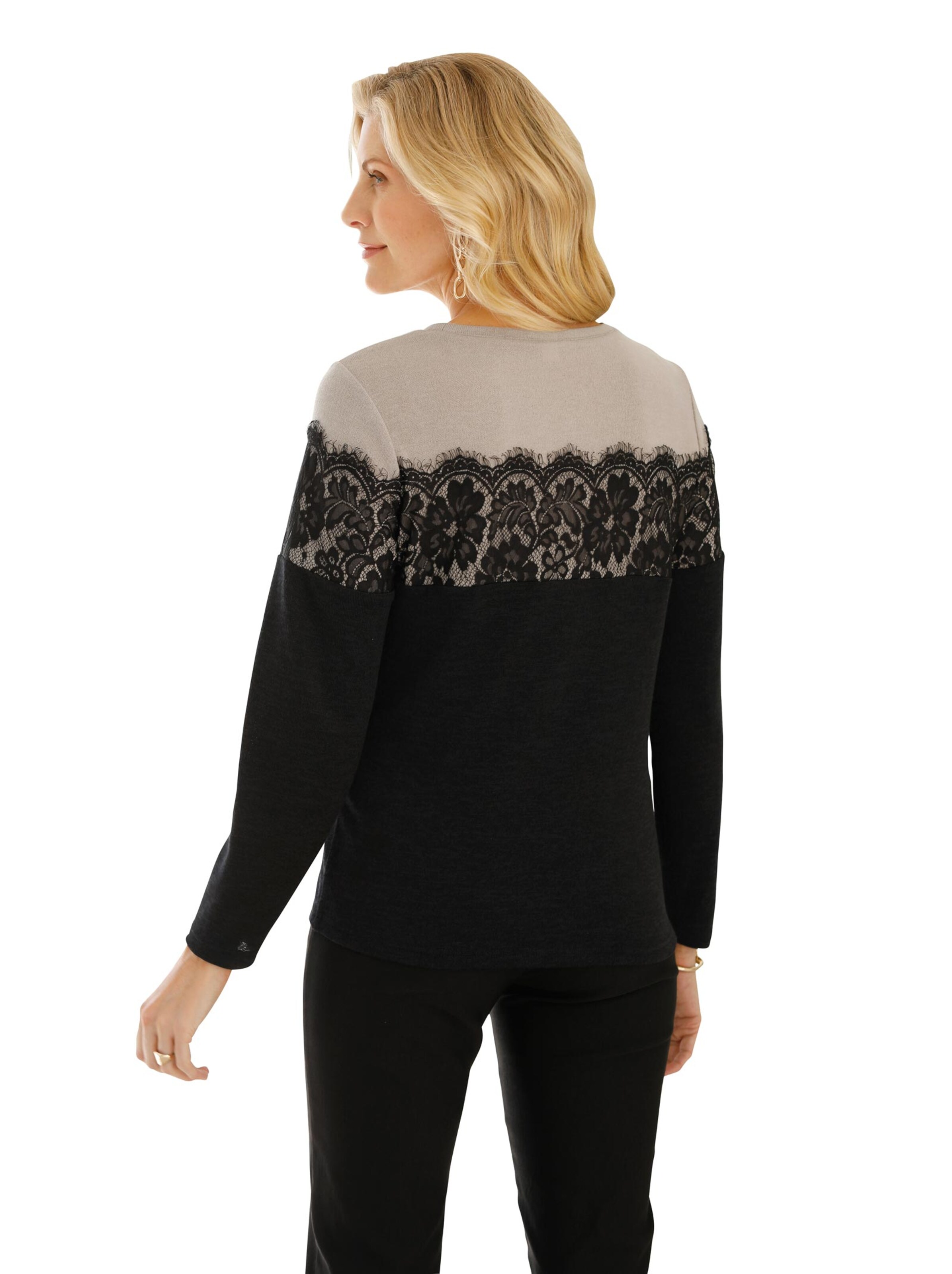 Pullover - schwarz-sesam