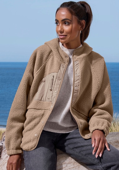 Vivance Active by Lascana Fleecejacke - braun