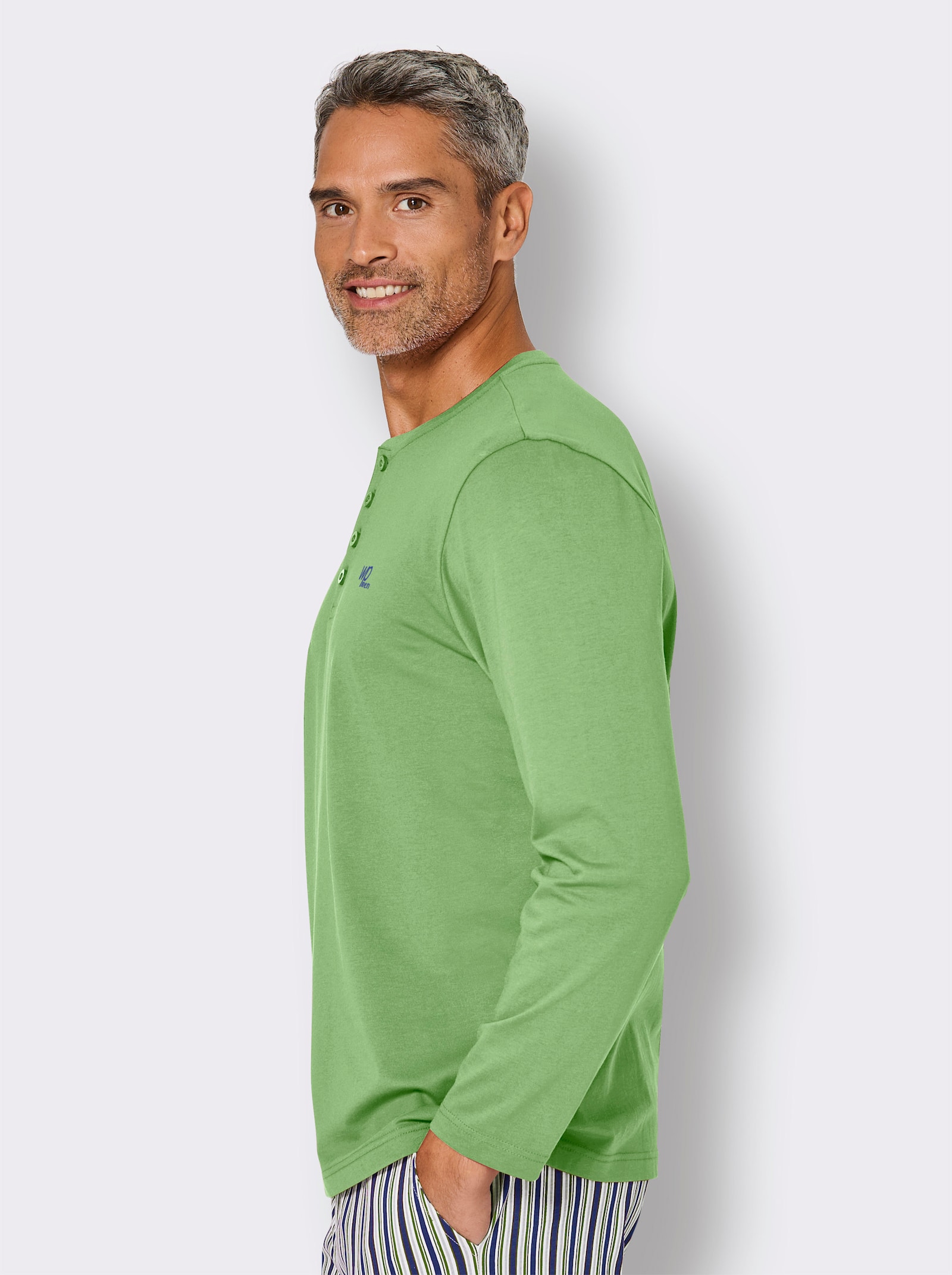 Schlafanzug-Shirt - apfel