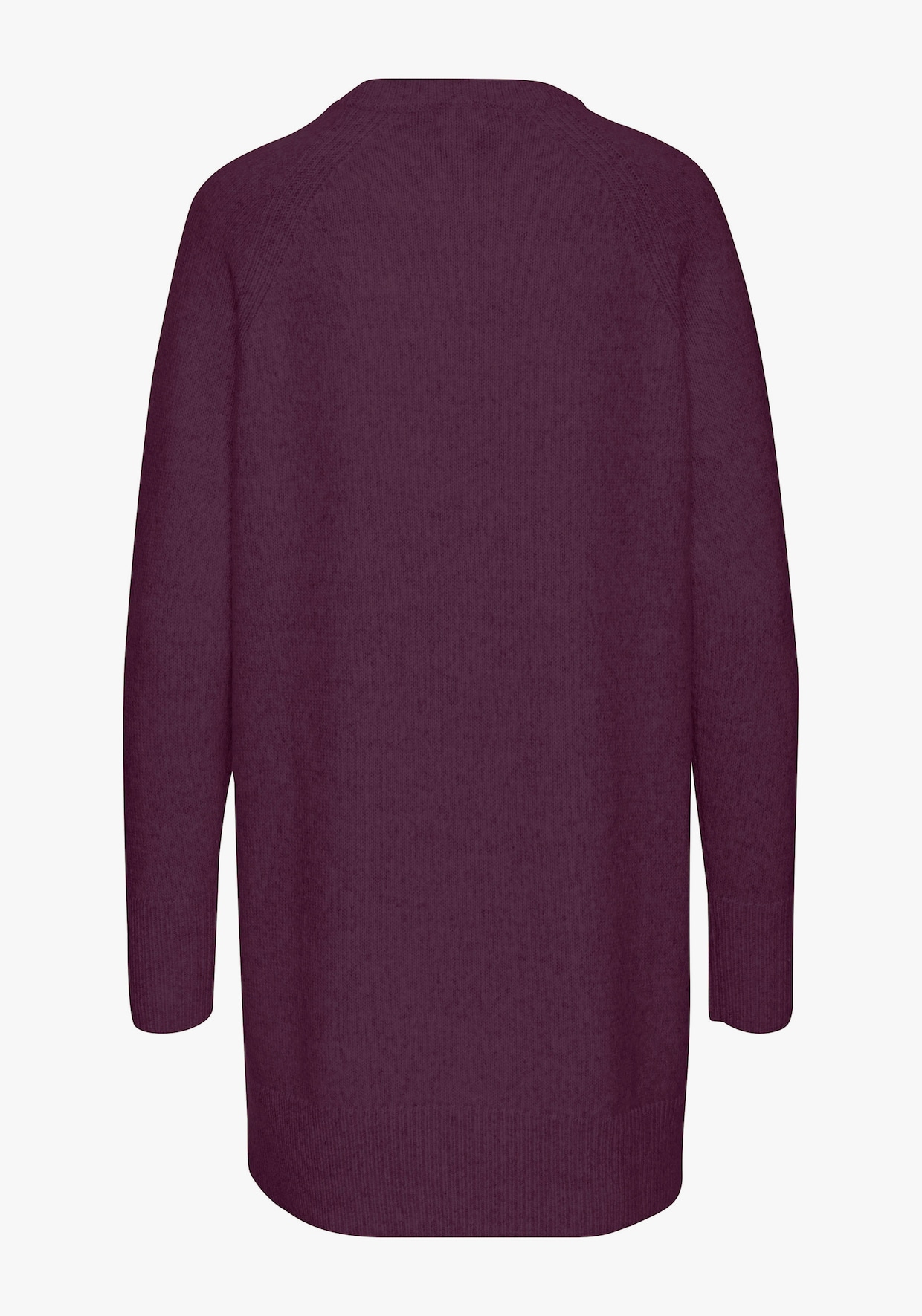 LASCANA Longpullover - lila/burgunder