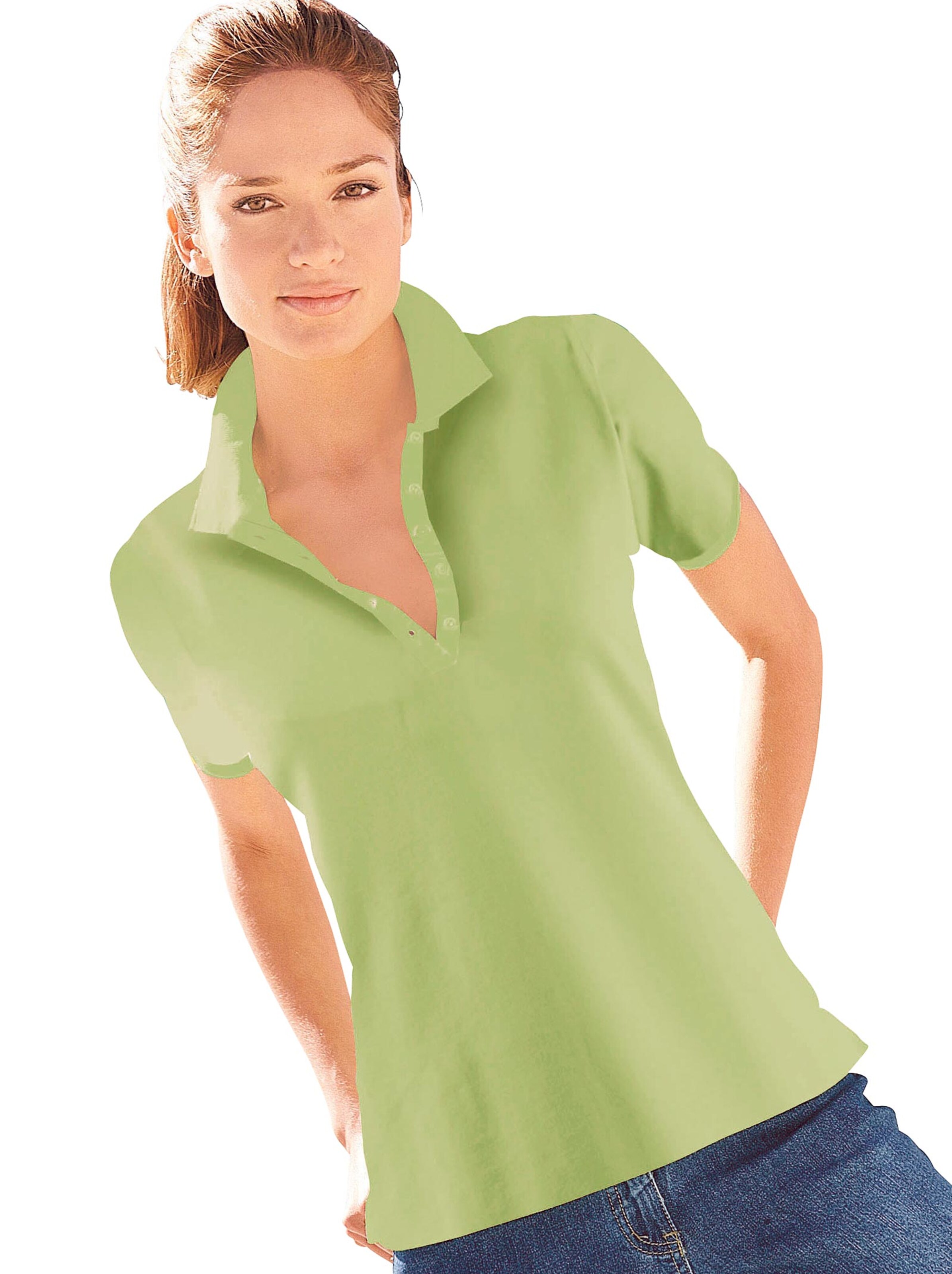 Poloshirt - pistazie