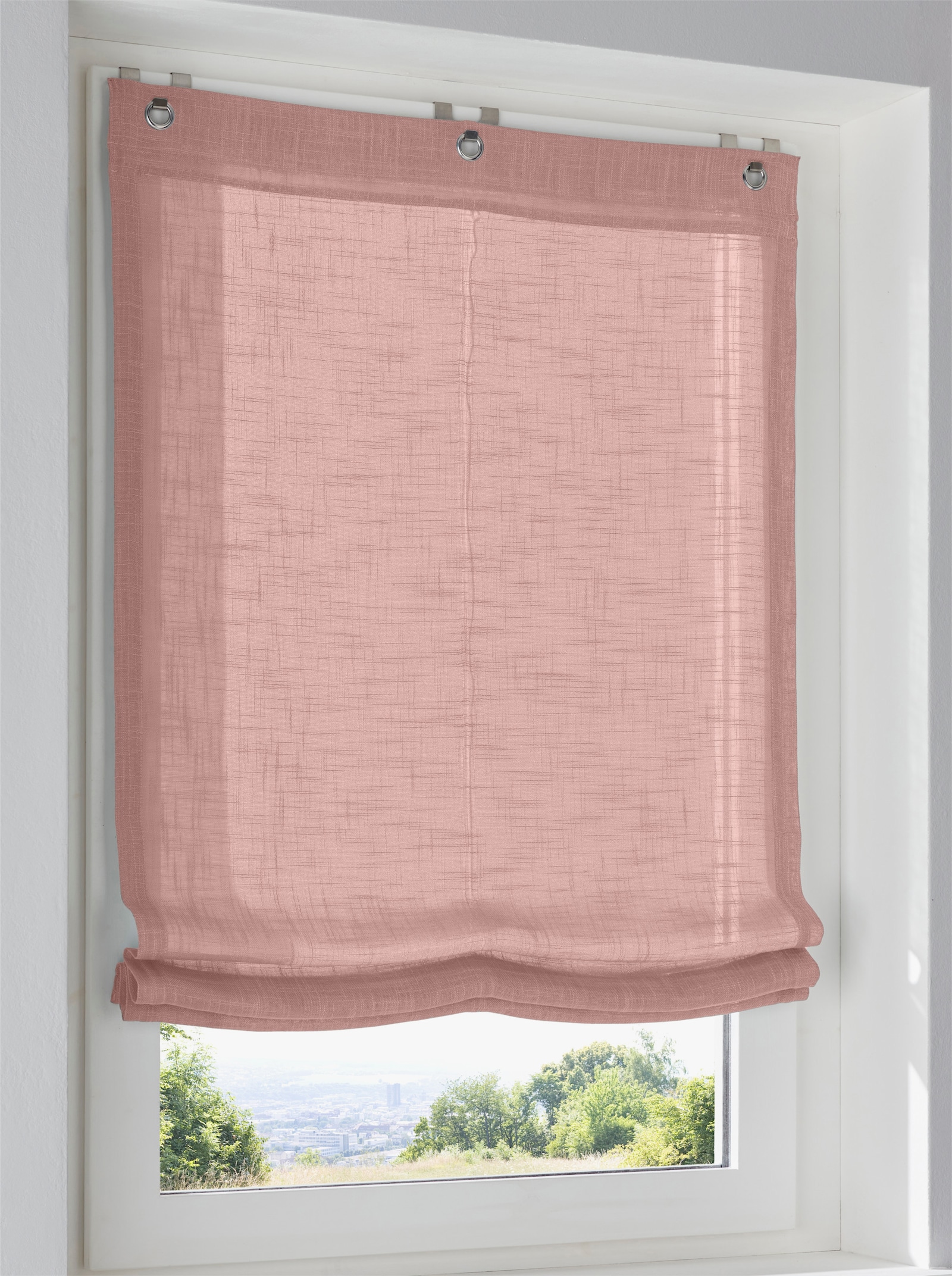 heine home Raffrollo - rose