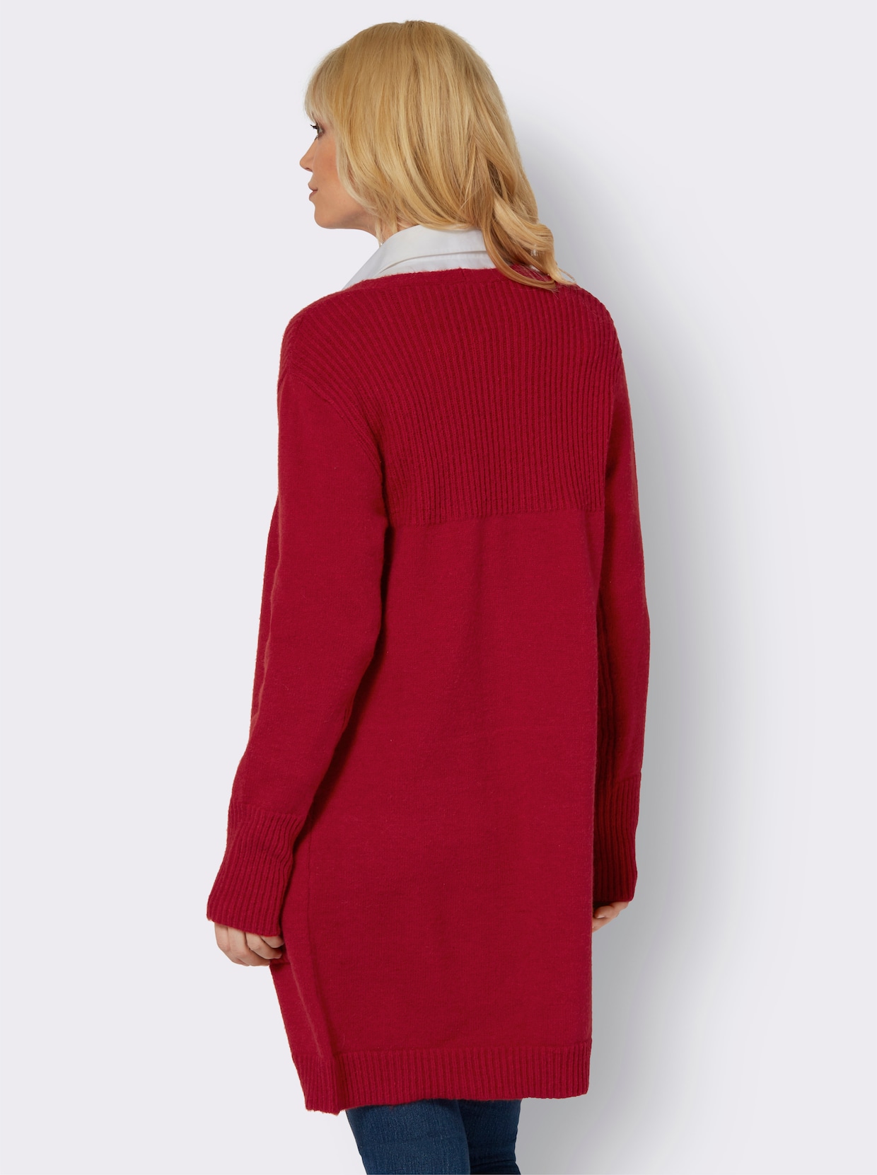 Cardigan - rouge