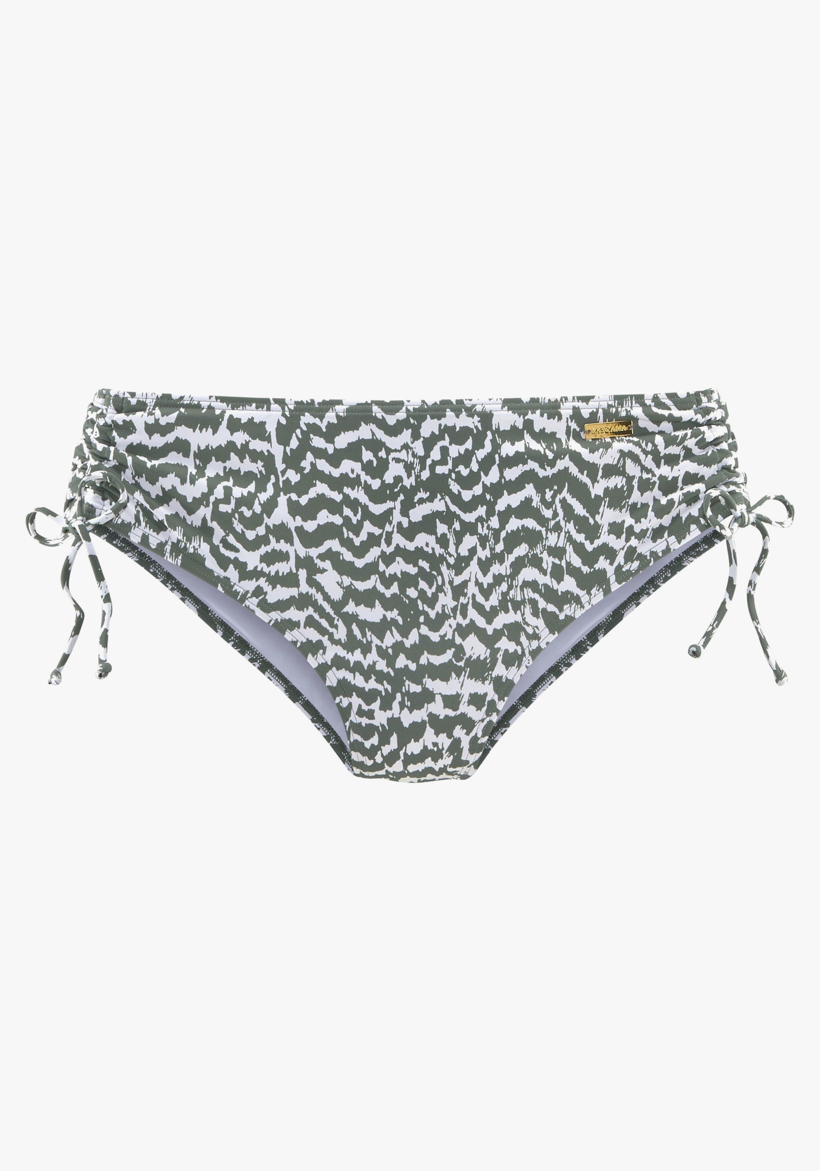 LASCANA Bikini-Hose - oliv-bedruckt