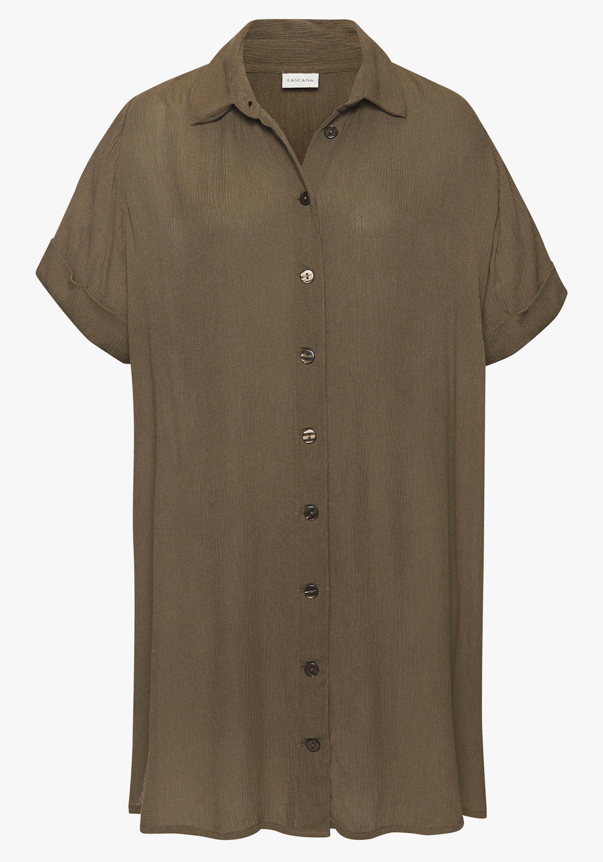 LASCANA Longbluse - khaki