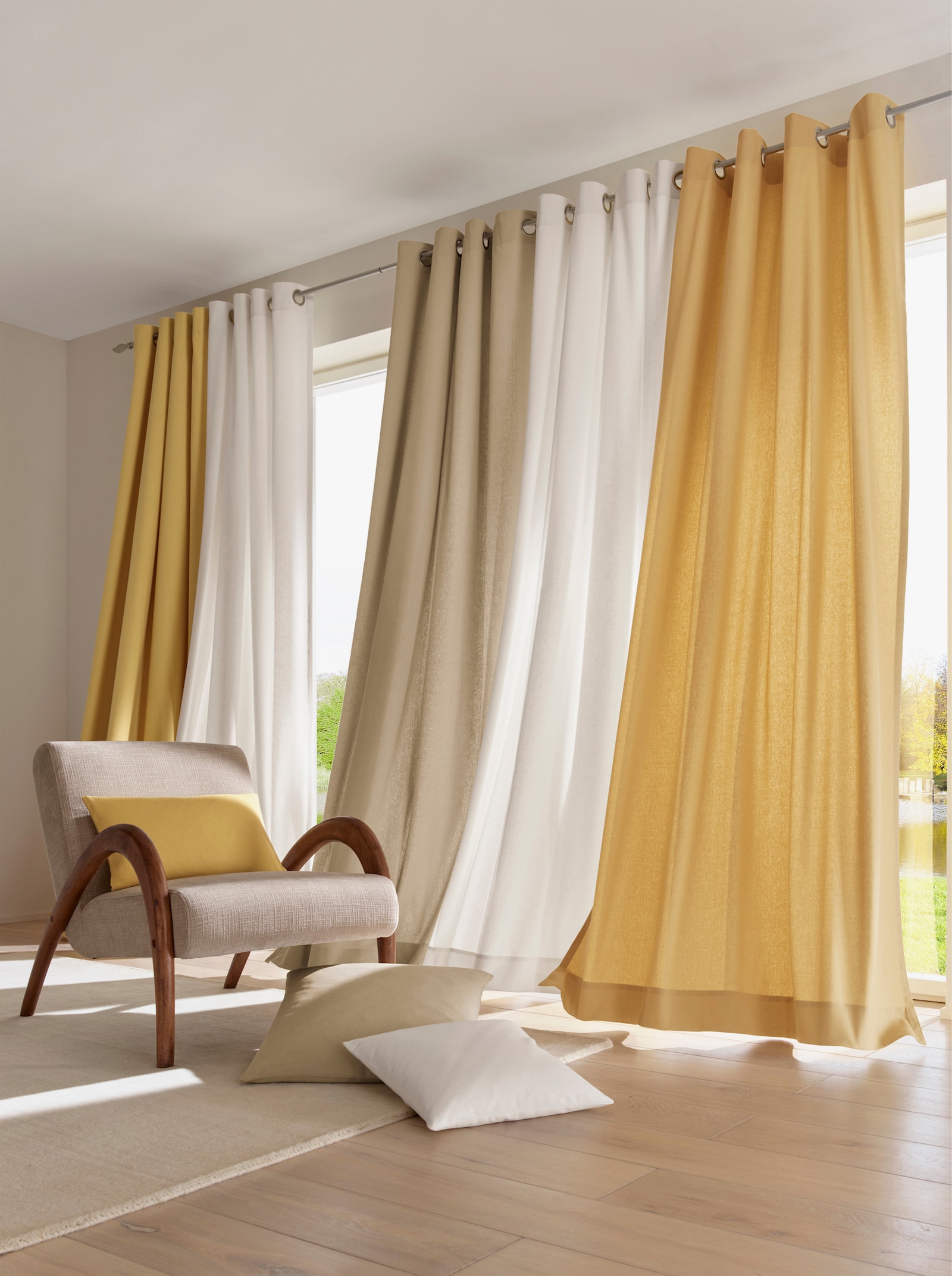 heine home Dekoschal - offwhite