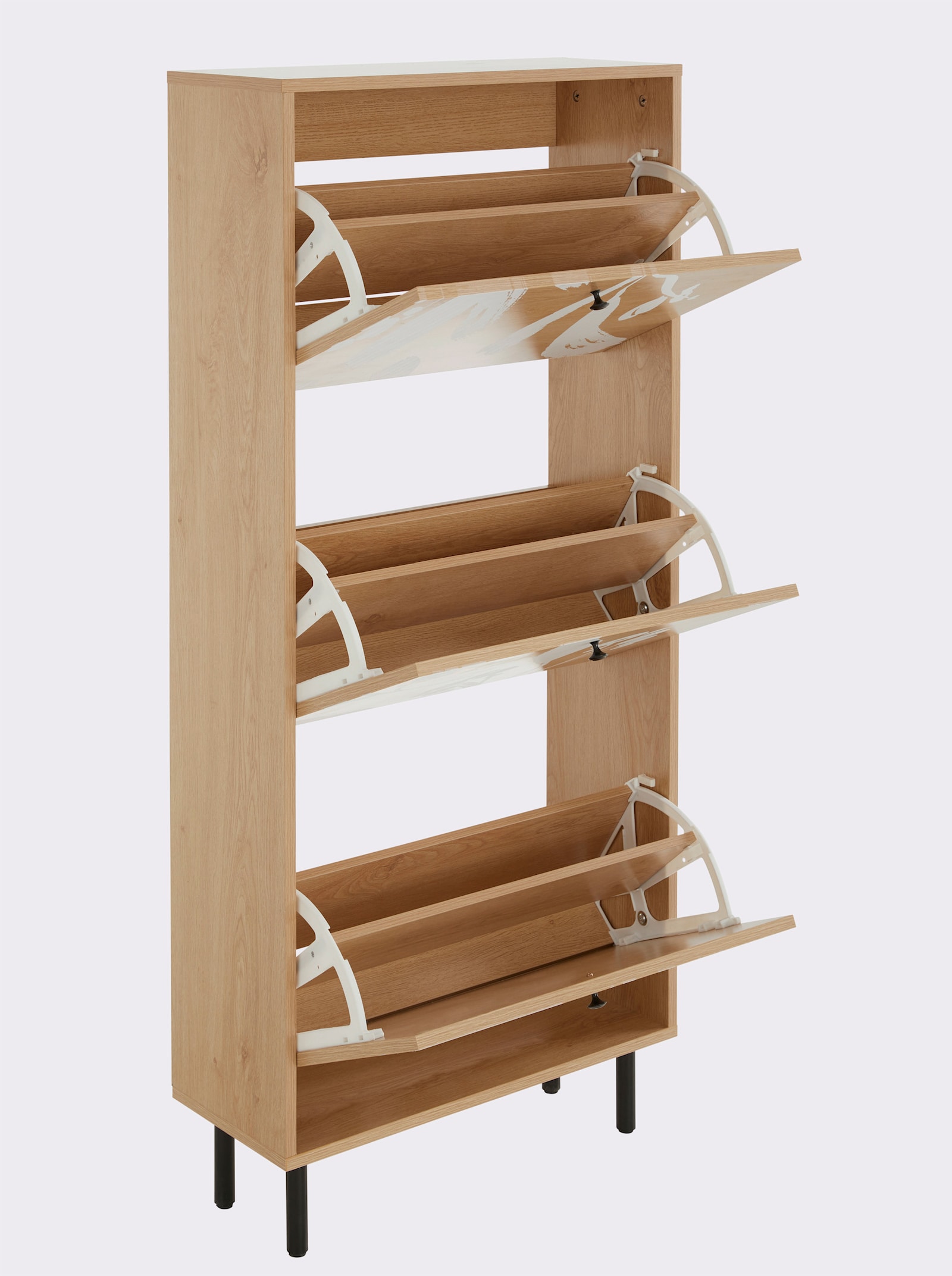 heine home Schuhschrank - natur-weiß