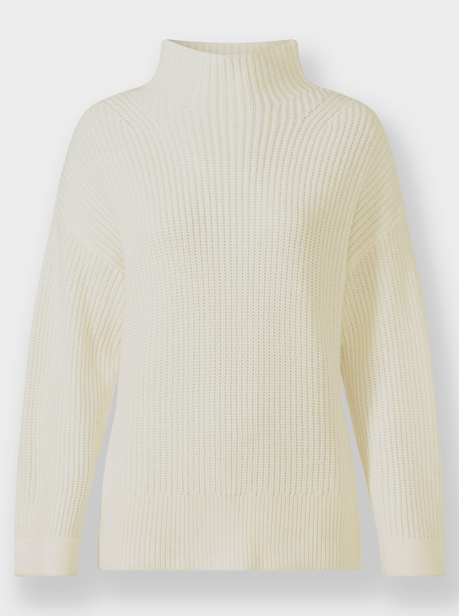 heine Strickpullover mit Seitenschlitzen - ecru