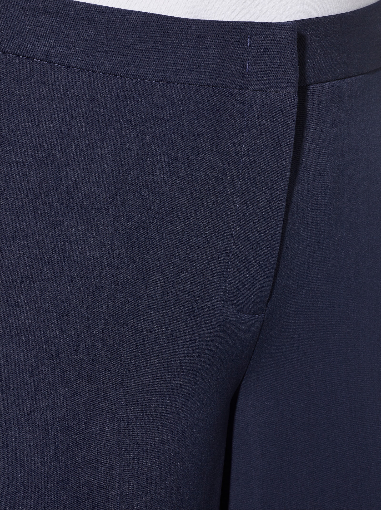 Hose mit weitem Bein - marine