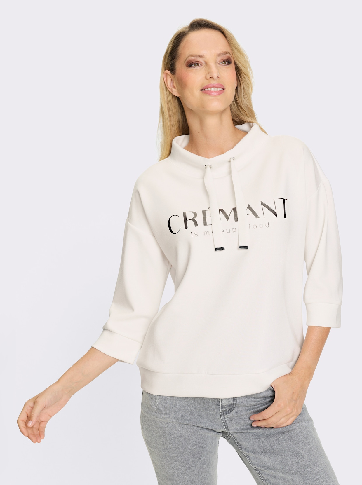 heine 3/4-Arm-Shirt - ecru