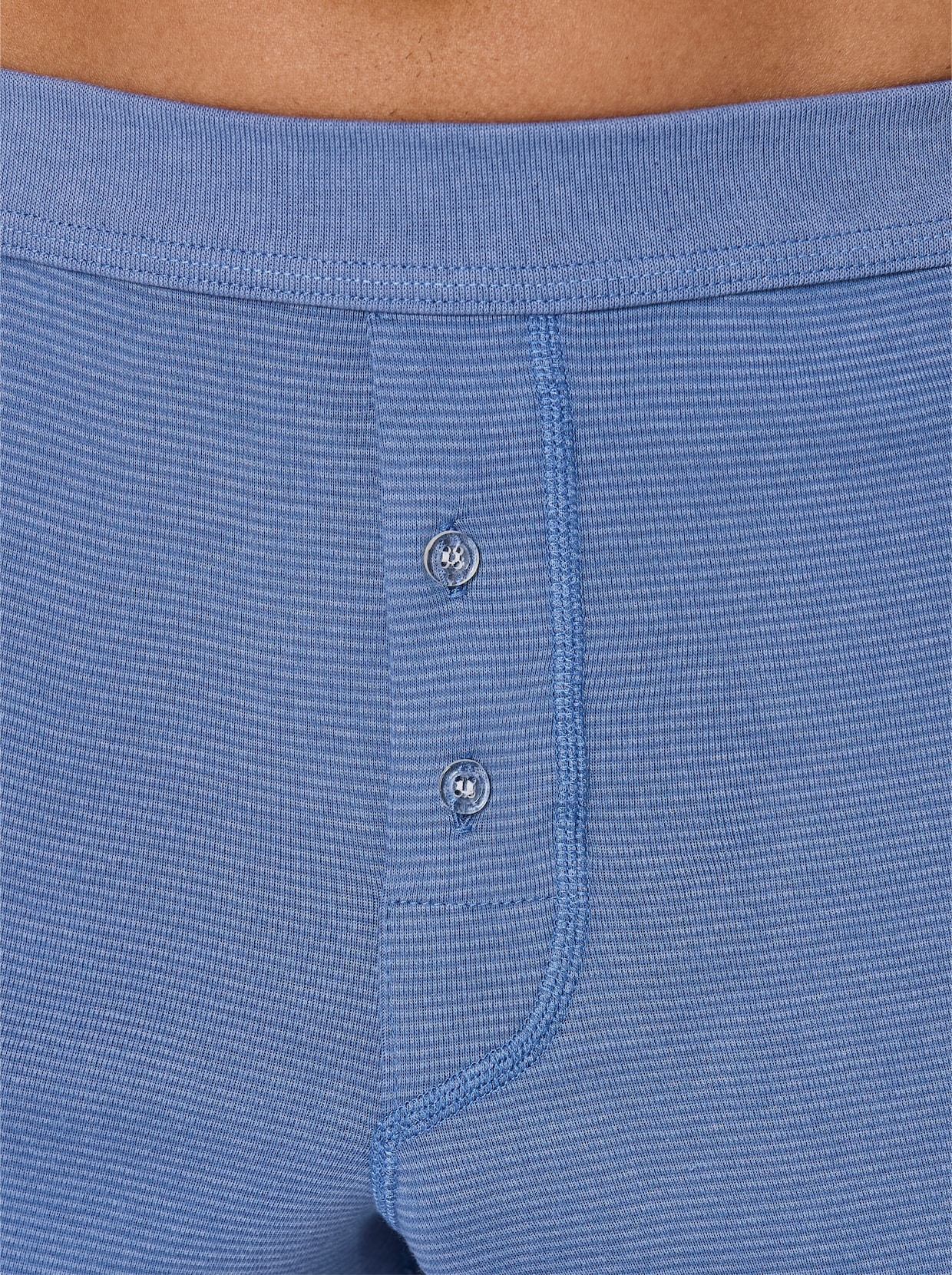 wäschepur men Boxershorts - hellblau-geringelt