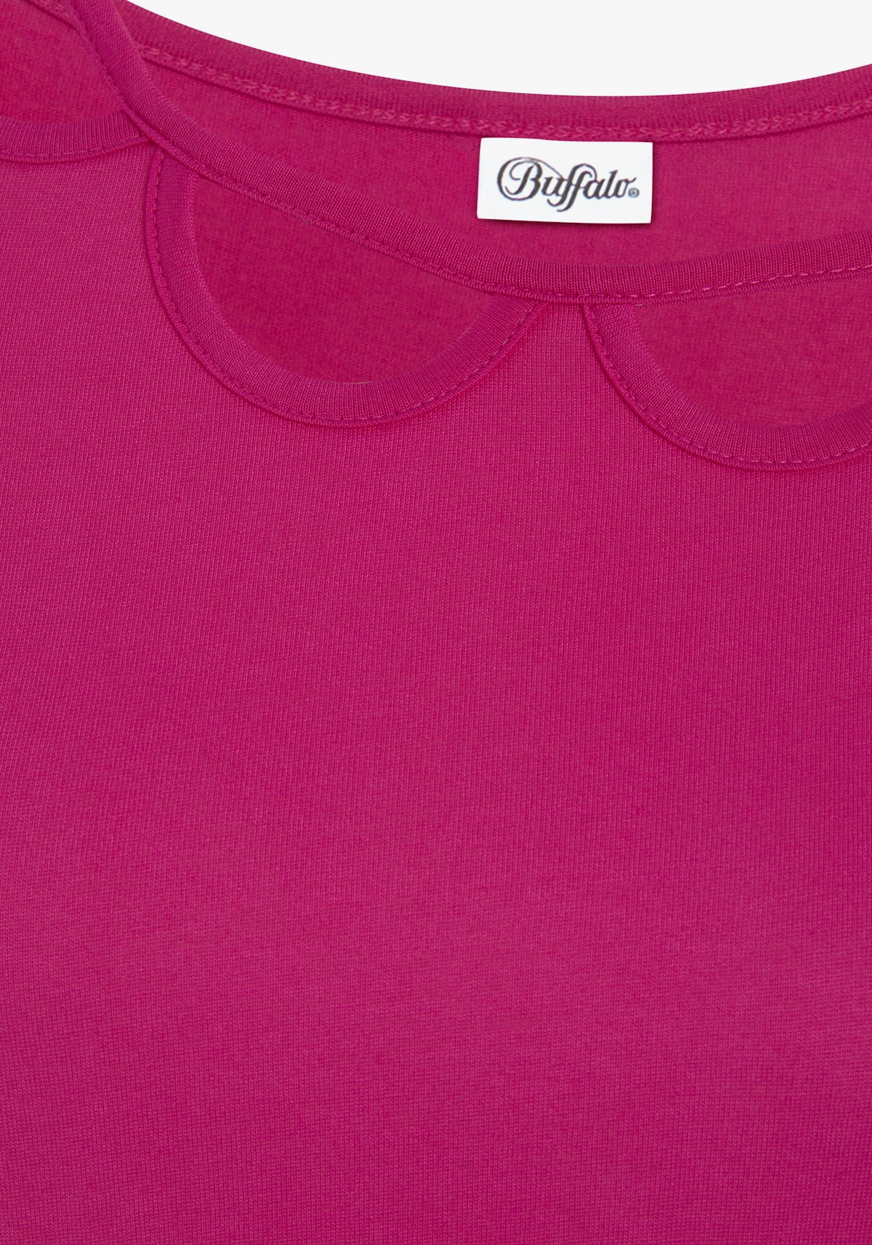 Buffalo T-shirt à manches courtes - fuchsia